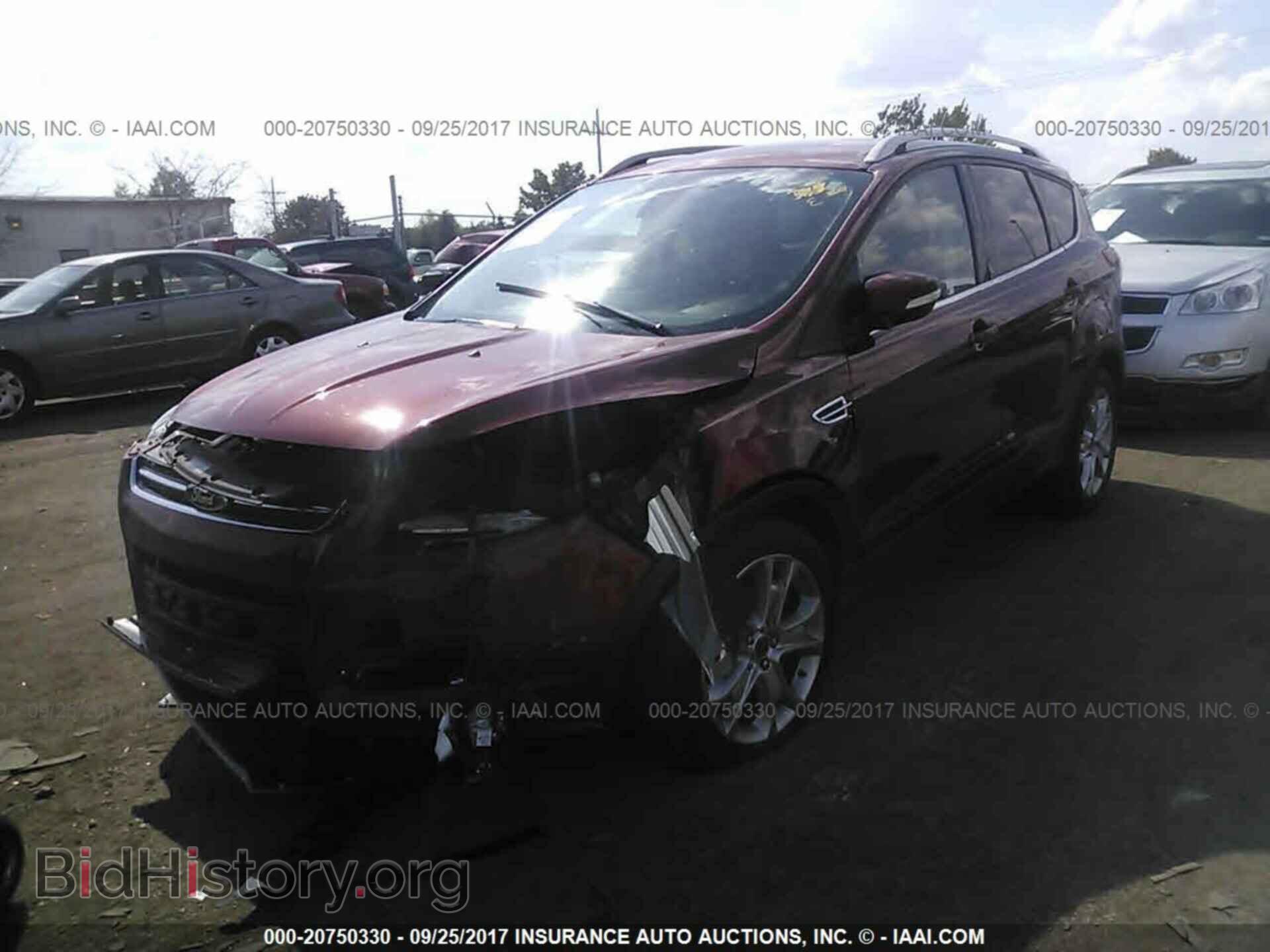 2014 Ford Escape - VIN: 1FMCU0J9XEUB07115 - Фото 2