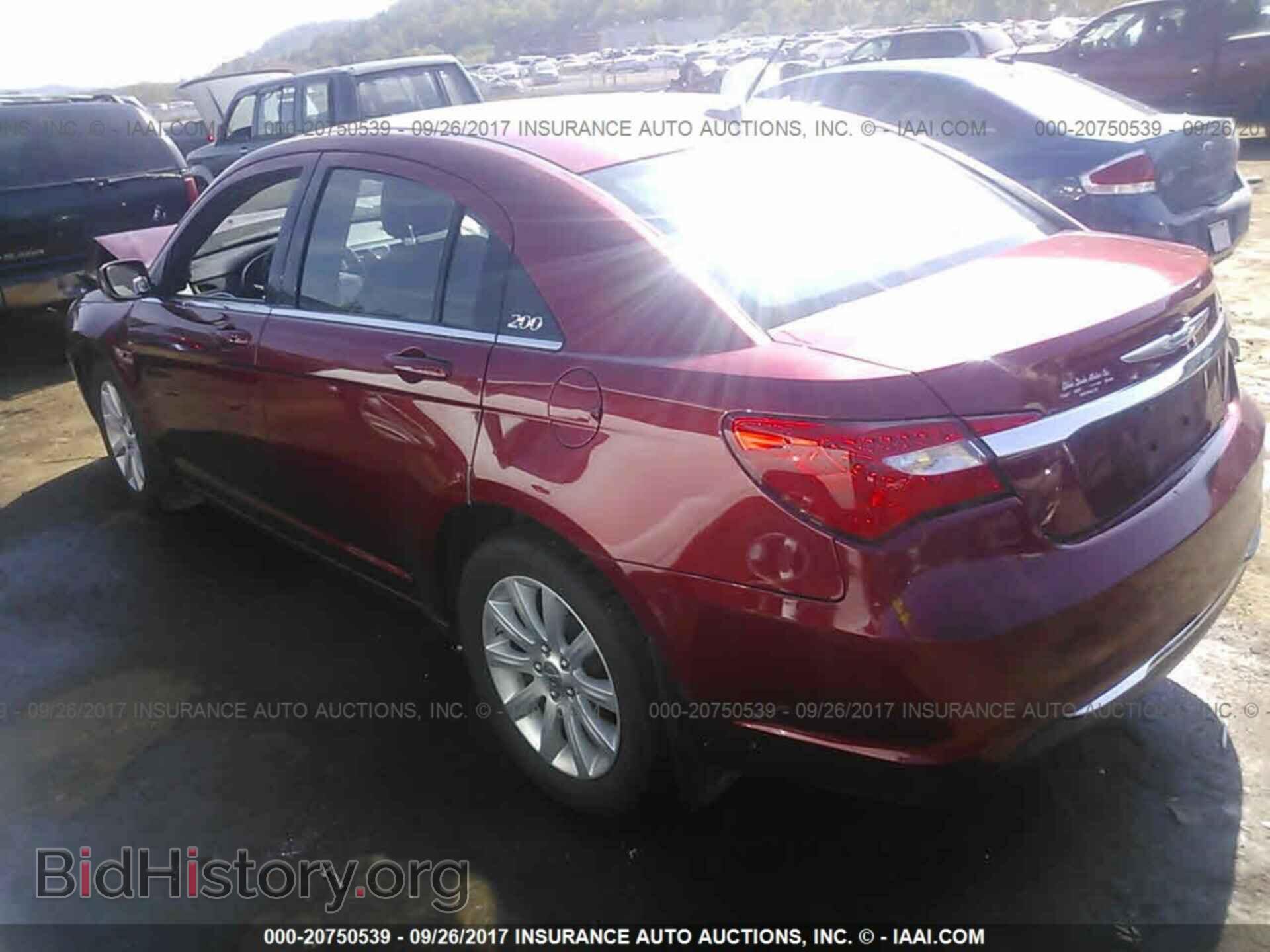 2012 Chrysler 200 - VIN: 1C3CCBBG7CN125471 - Фото 3