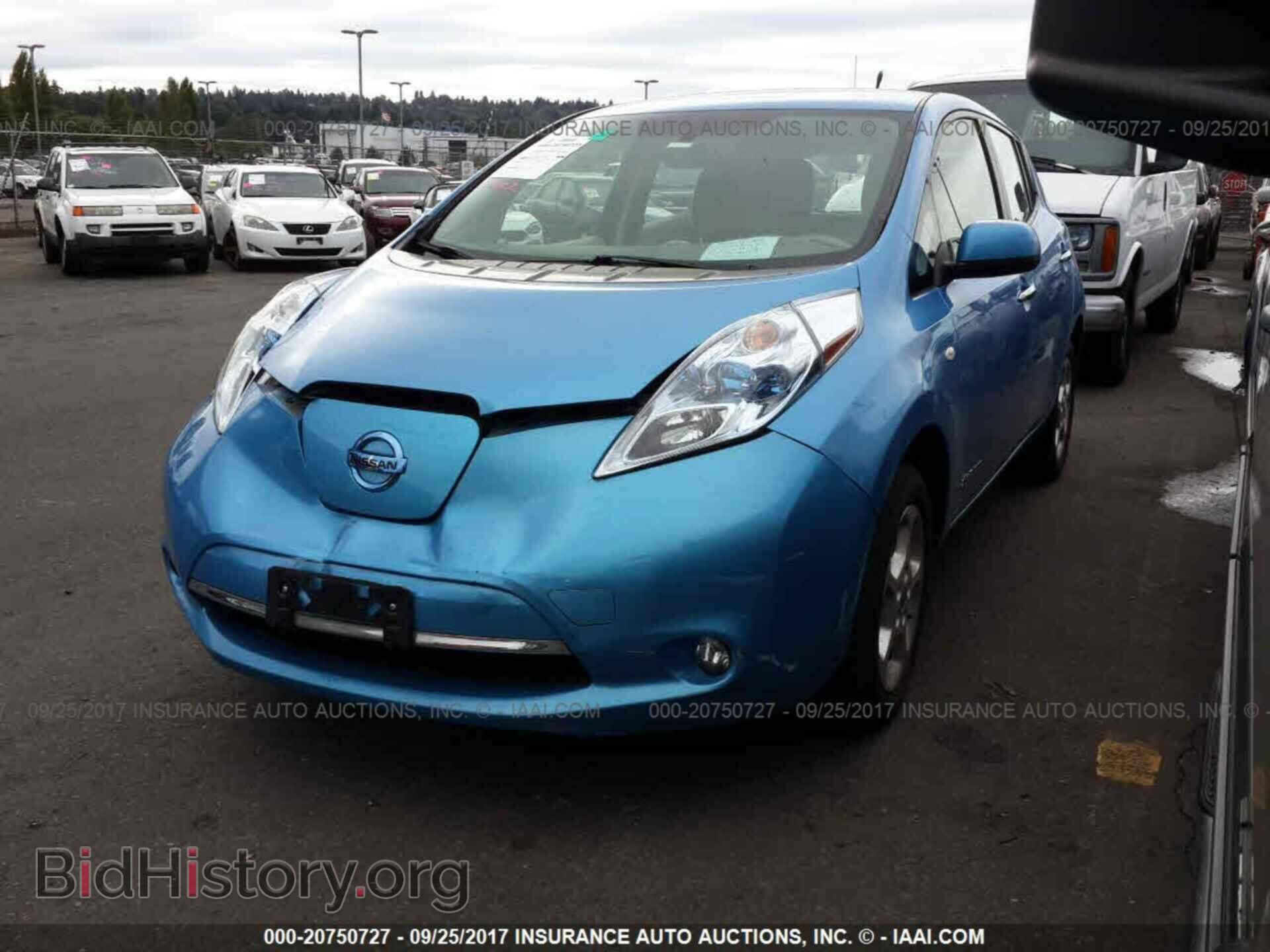 2012 Nissan Leaf - VIN: JN1AZ0CP0CT022878 - Фото 2