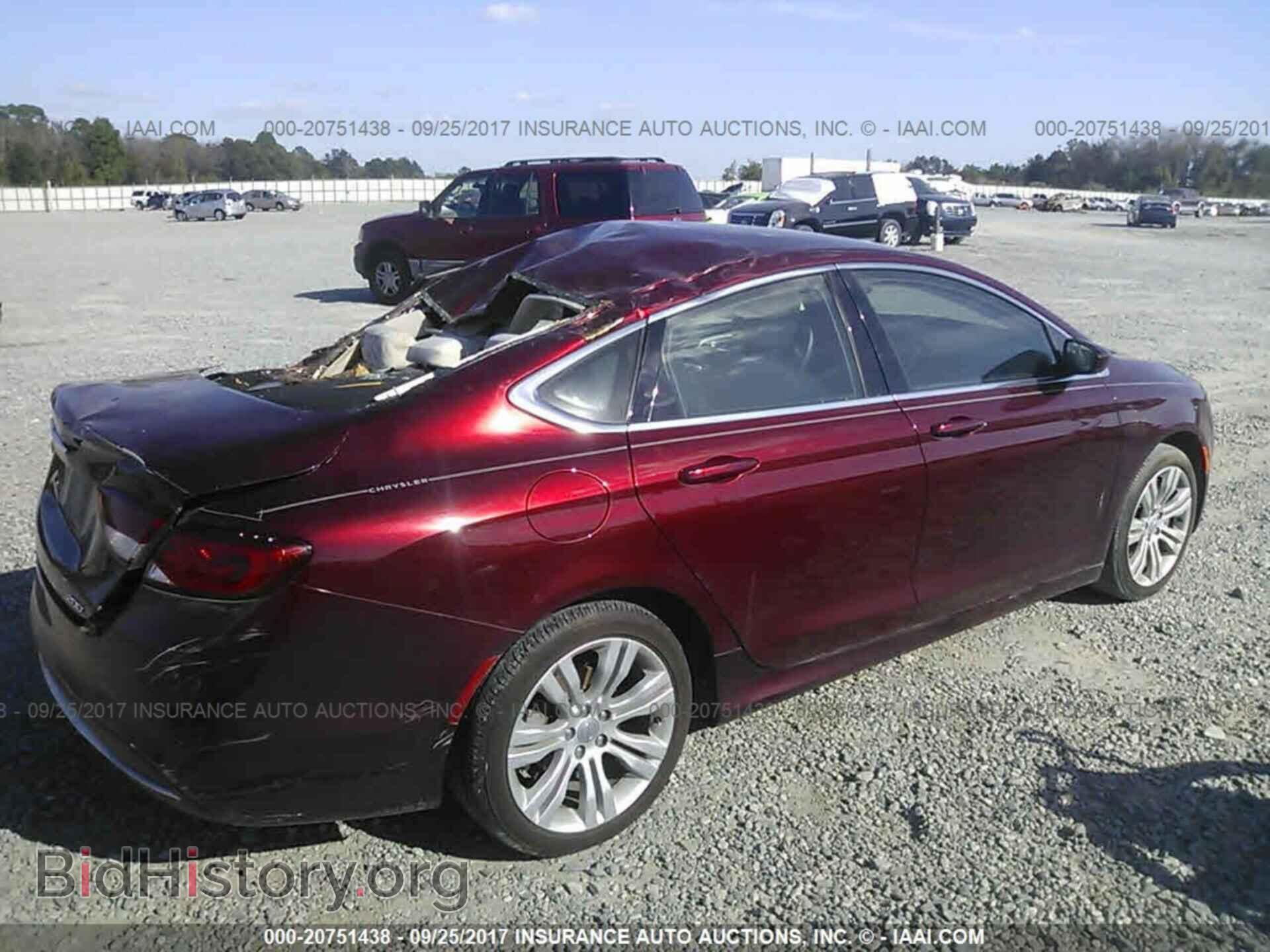 2015 Chrysler 200 - VIN: 1C3CCCAB1FN541192 - Photo 4