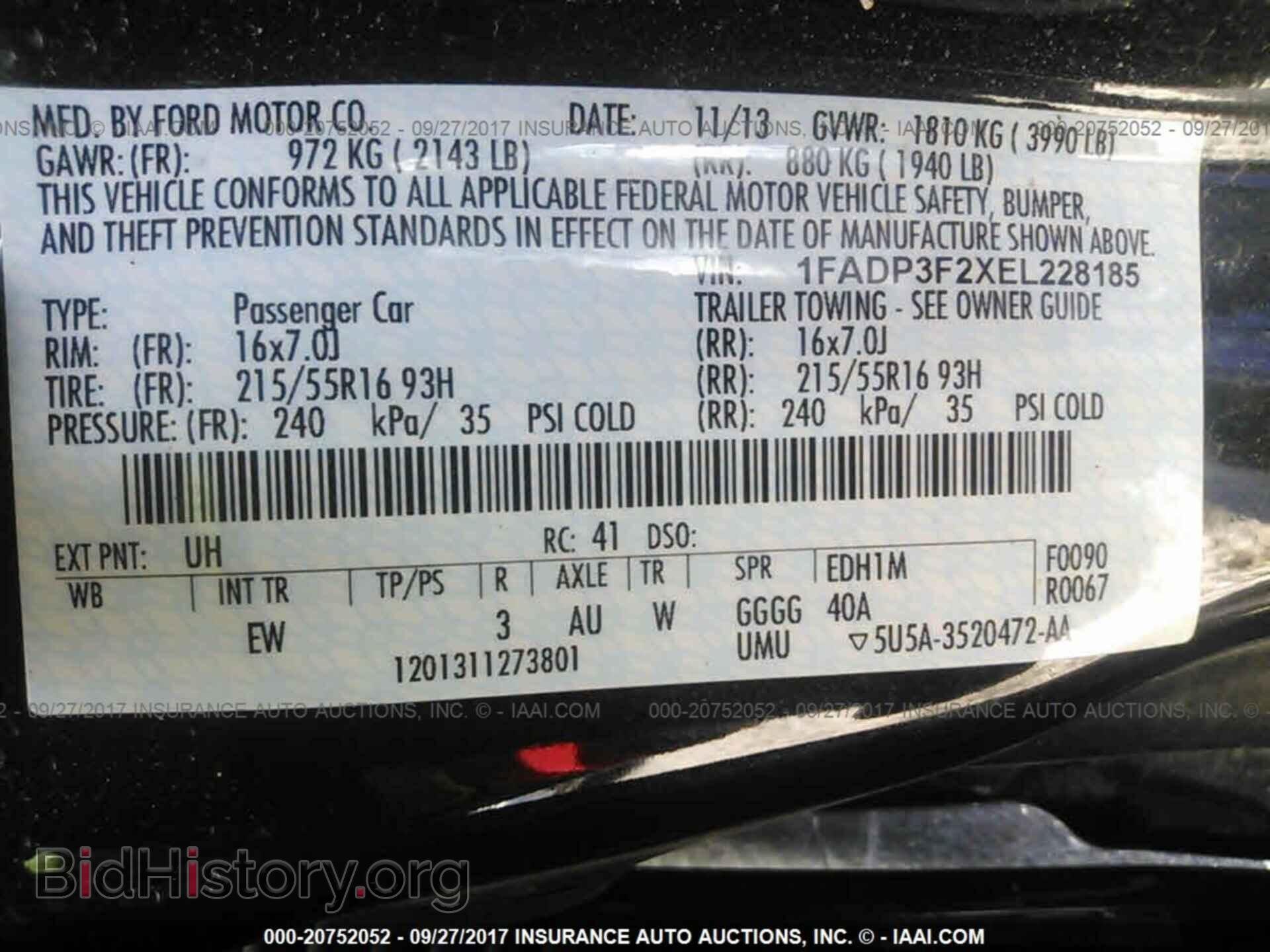 2014 Ford Focus - VIN: 1FADP3F2XEL228185 - Photo 9