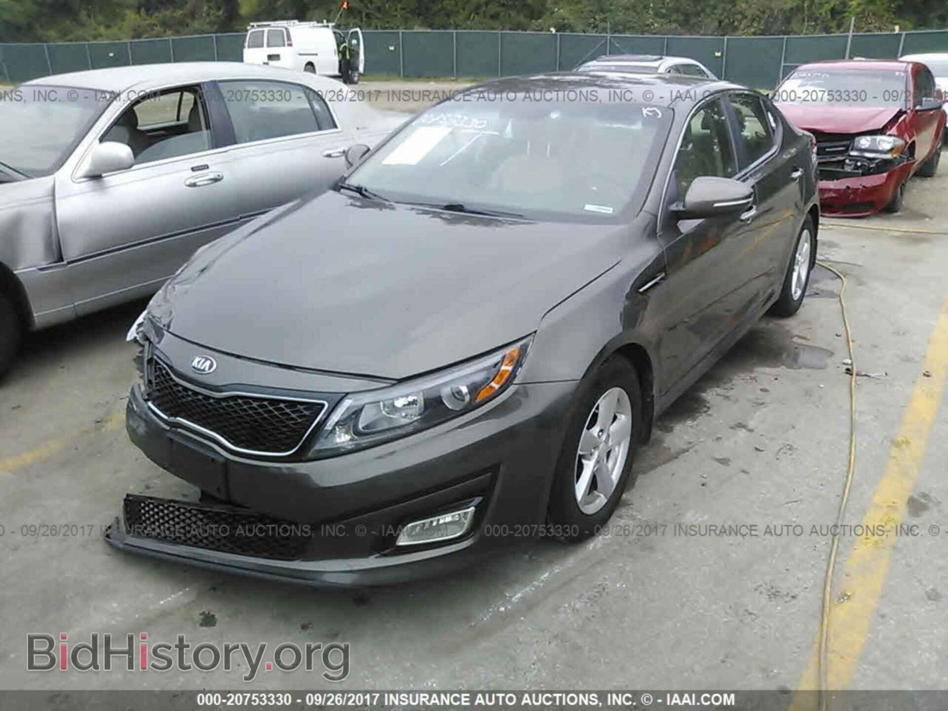 2014 Kia Optima - VIN: 5XXGM4A70EG285567 - Фото 2