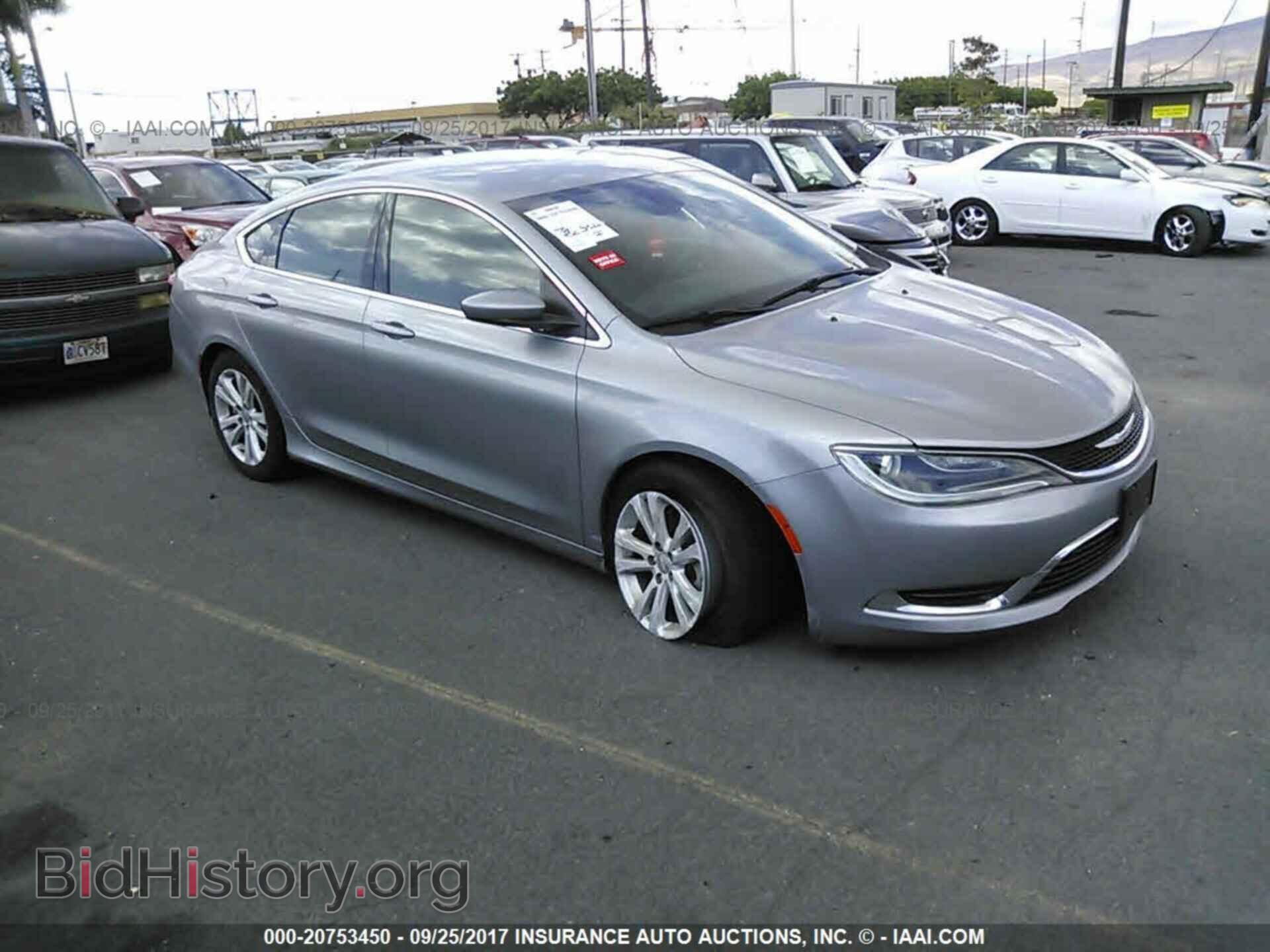 Фотография 1C3CCCAB6GN110736 - Chrysler 200 2016