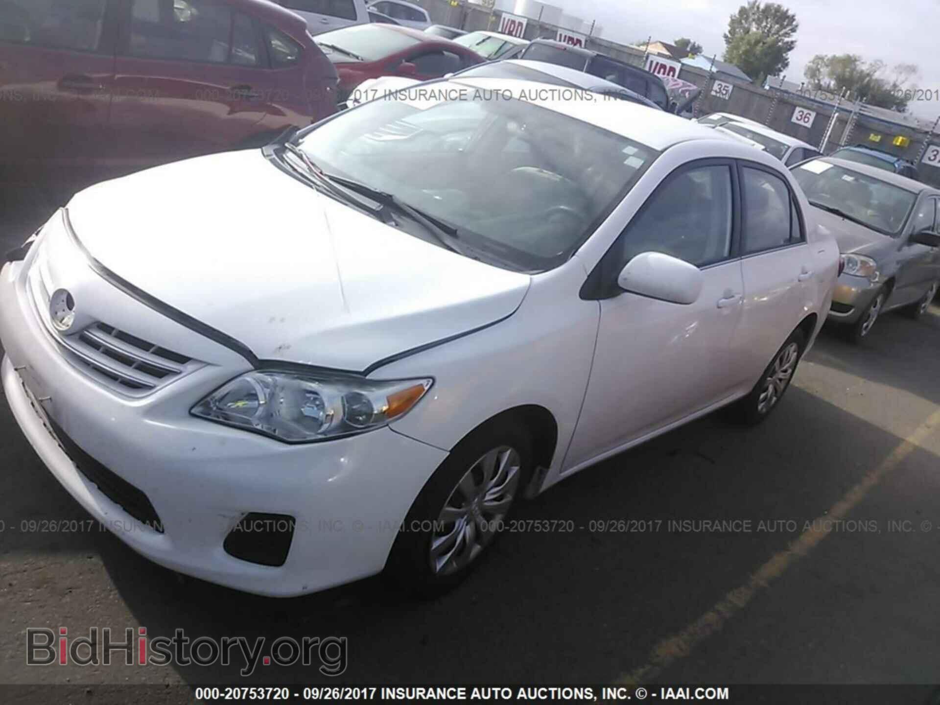 2013 Toyota Corolla - VIN: 5YFBU4EEXDP100370 - Фото 2