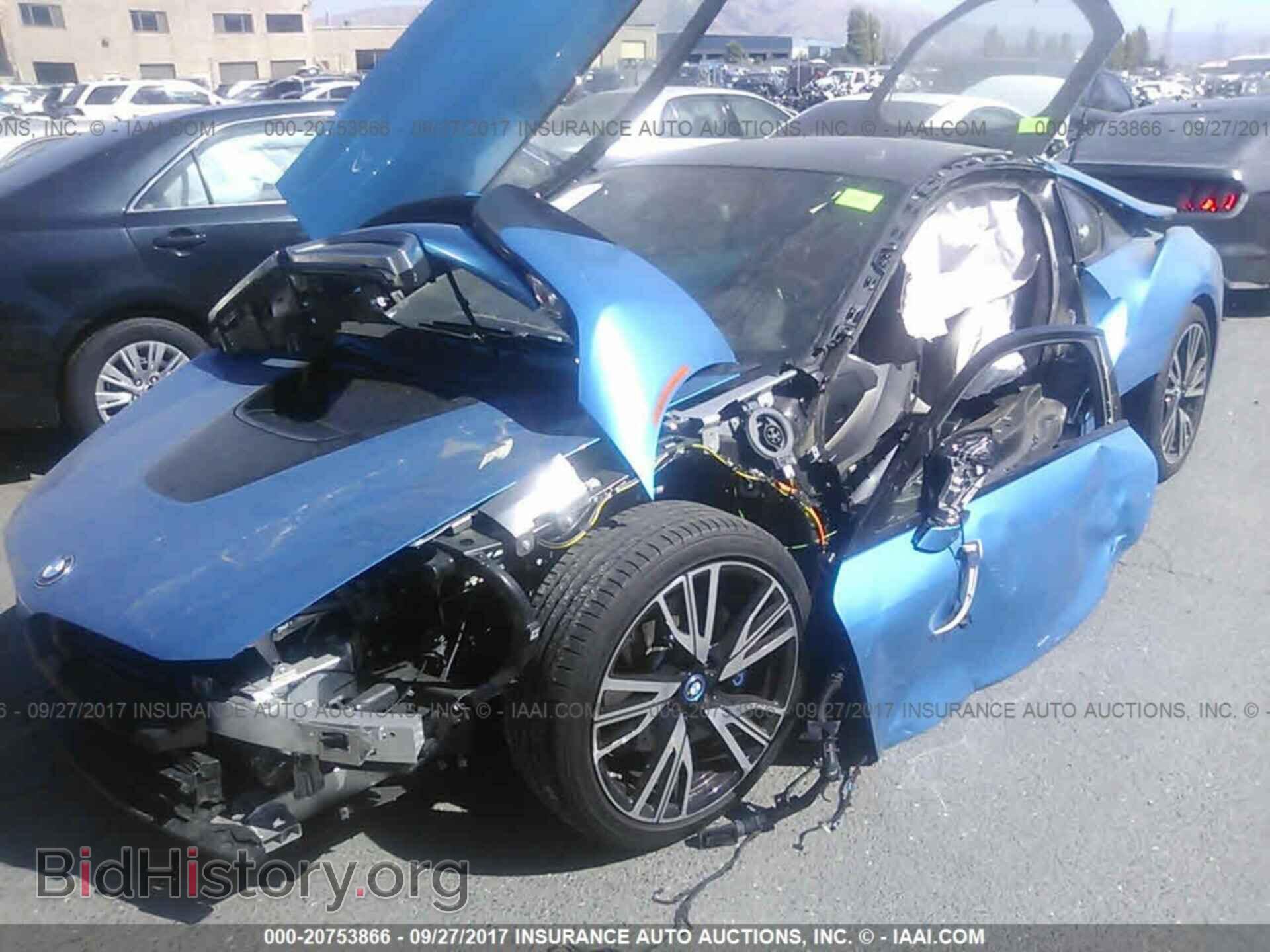2015 Bmw I8 - VIN: WBY2Z2C52FVX64962 - Фото 2