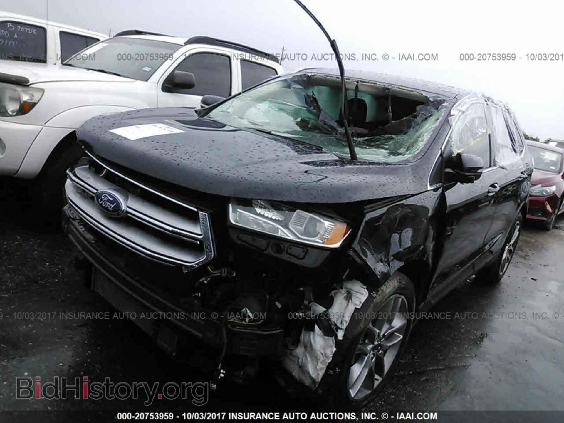 2015 Ford Edge - VIN: 2FMTK3K97FBC03443 - Фото 2
