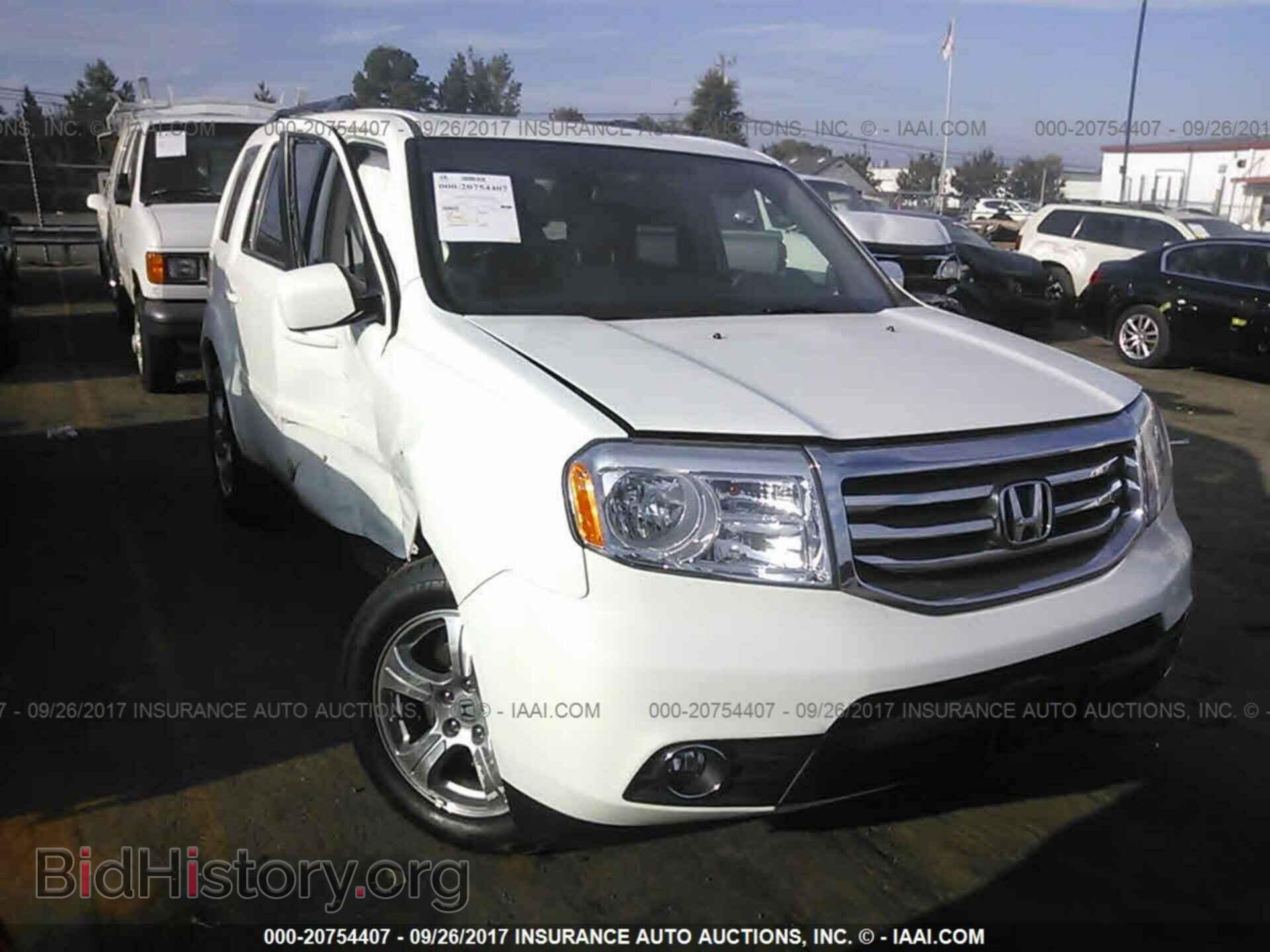 Photo 5FNYF3H55FB015896 - Honda Pilot 2015