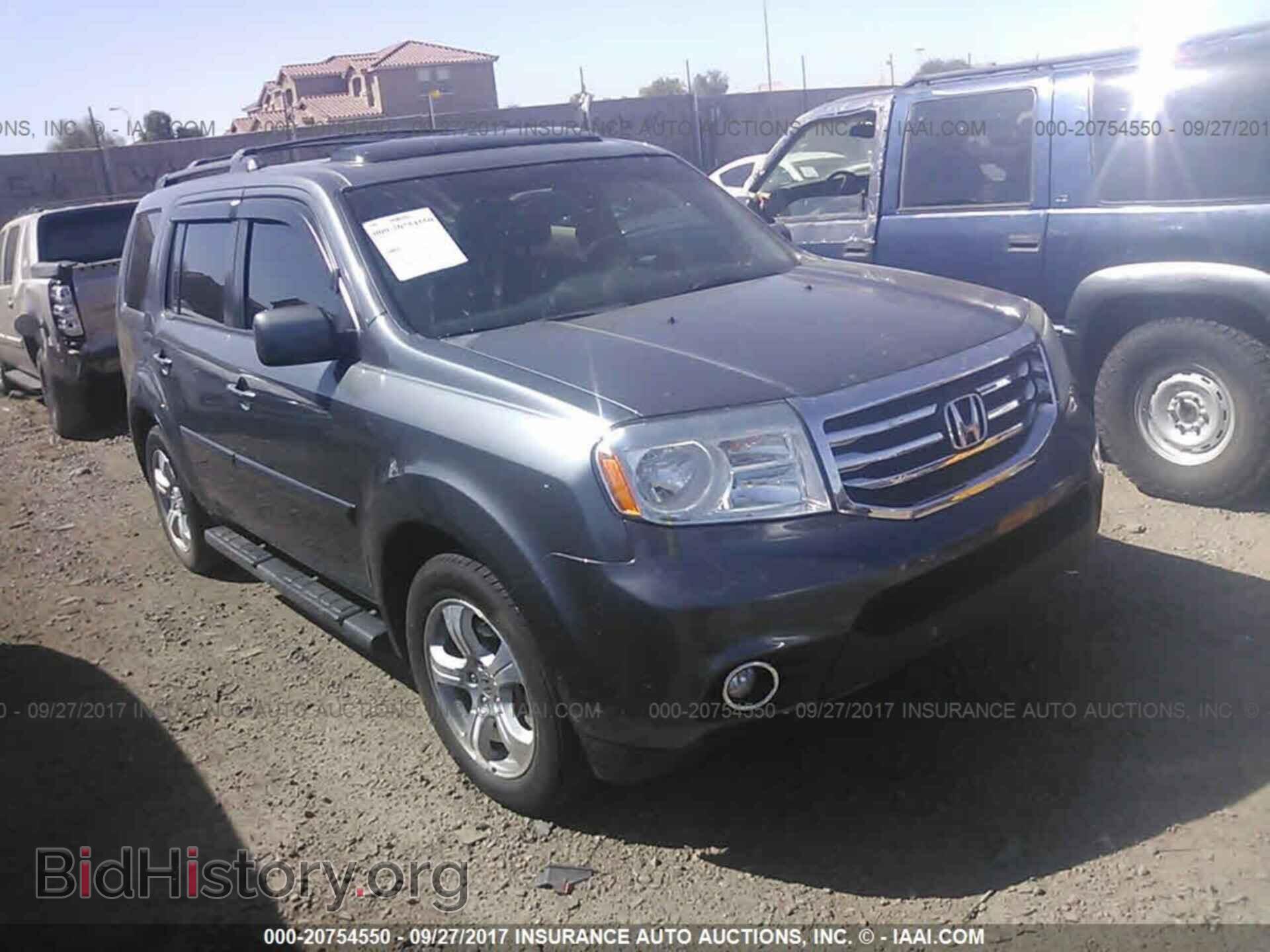 Photo 5FNYF3H72DB030998 - Honda Pilot 2013