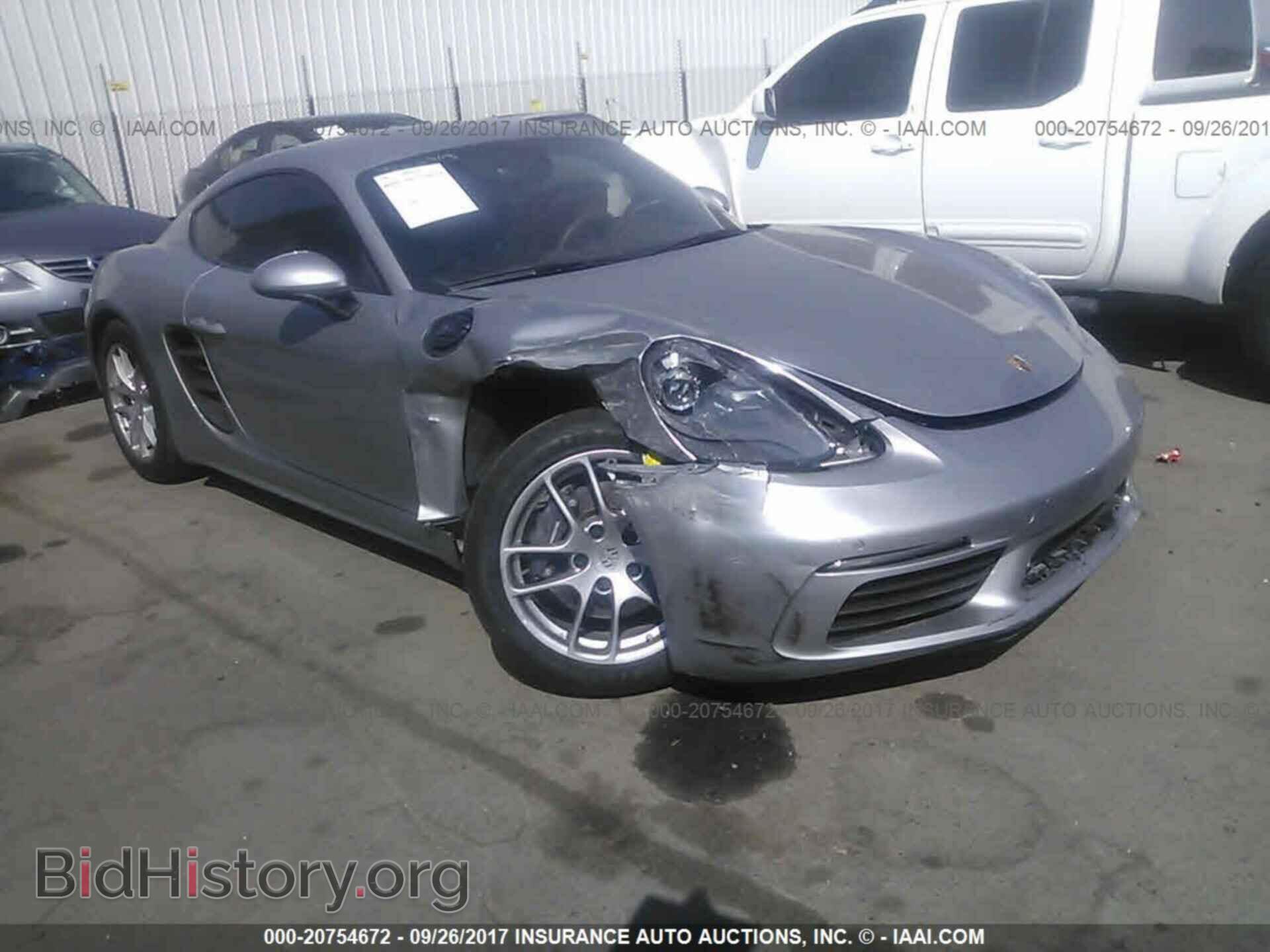 Фотография WP0AA2A82HS270350 - Porsche Cayman 2017