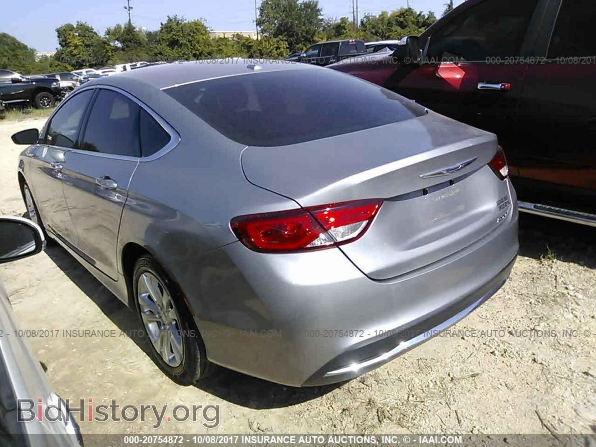 2015 Chrysler 200 - VIN: 1C3CCCAB8FN554585 - Photo 3