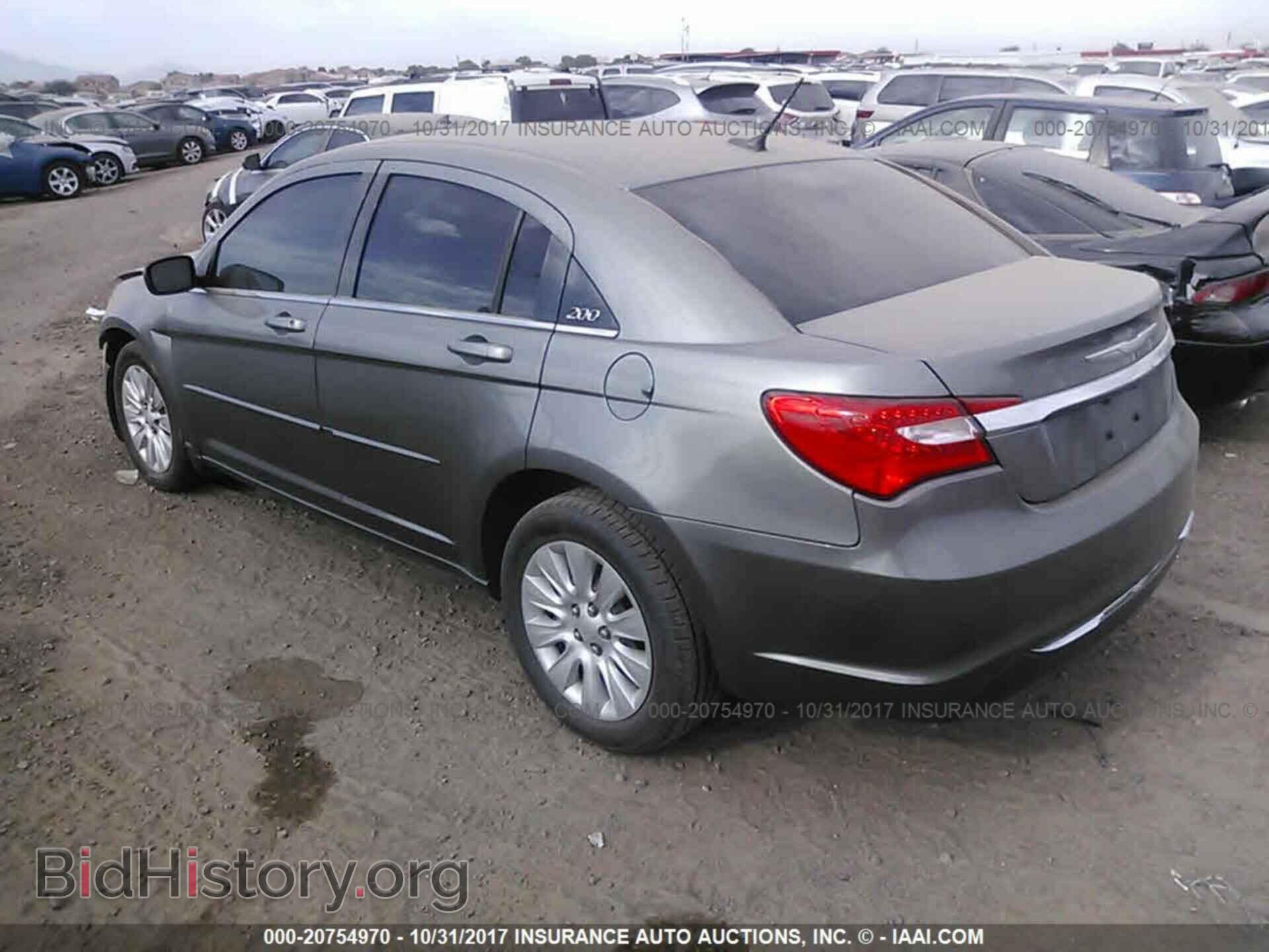 2012 Chrysler 200 - VIN: 1C3CCBAB8CN212706 - Photo 3