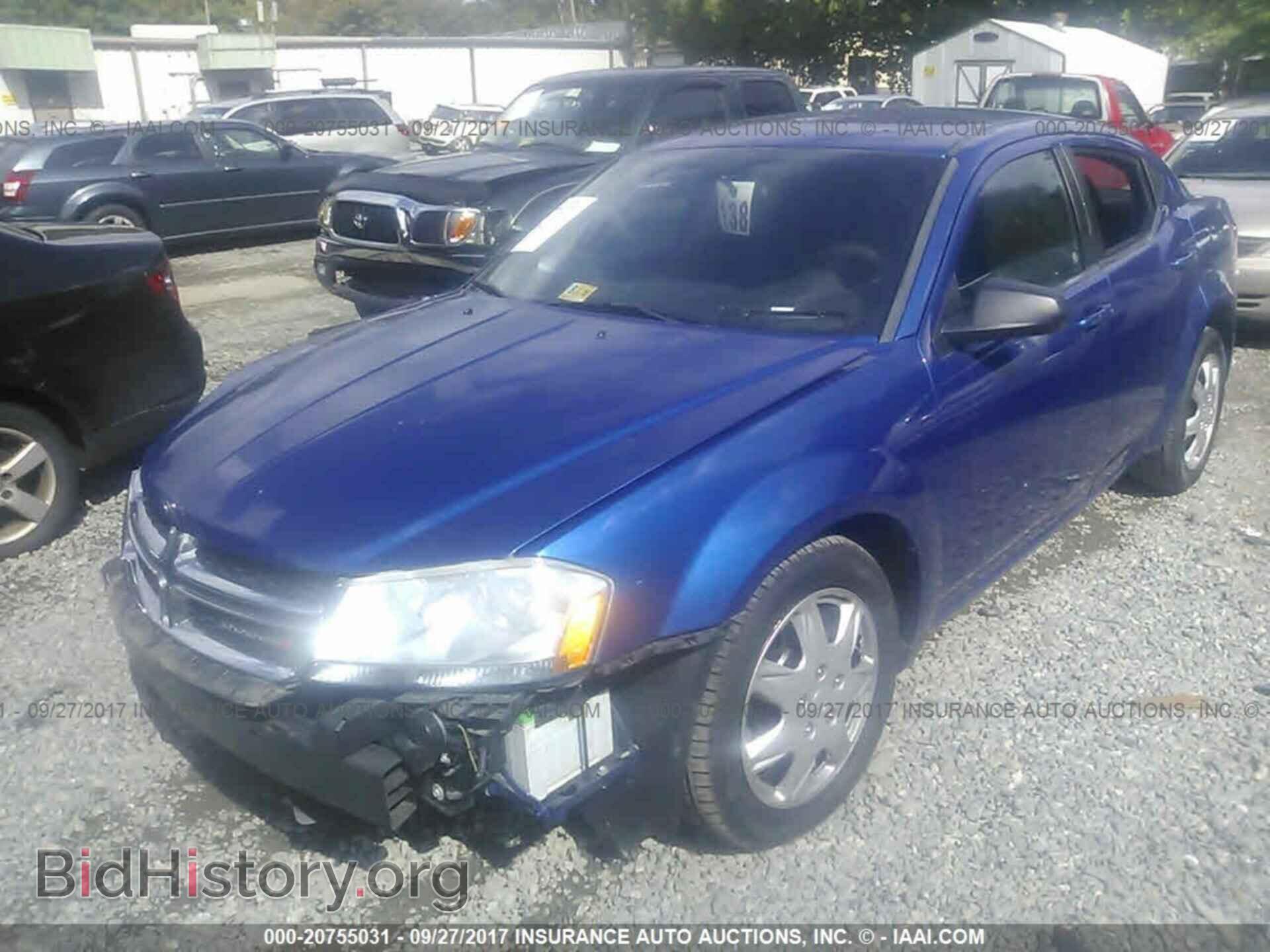 2012 Dodge Avenger - VIN: 1C3CDZAB6CN243457 - Фото 2