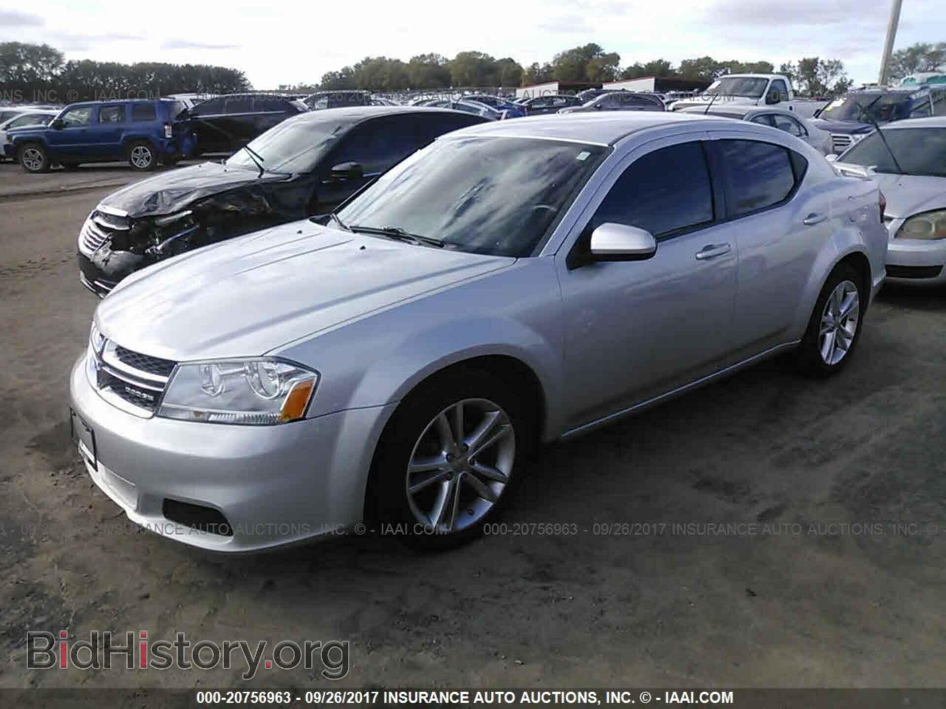 2012 Dodge Avenger - VIN: 1C3CDZCB1CN182869 - Photo 2
