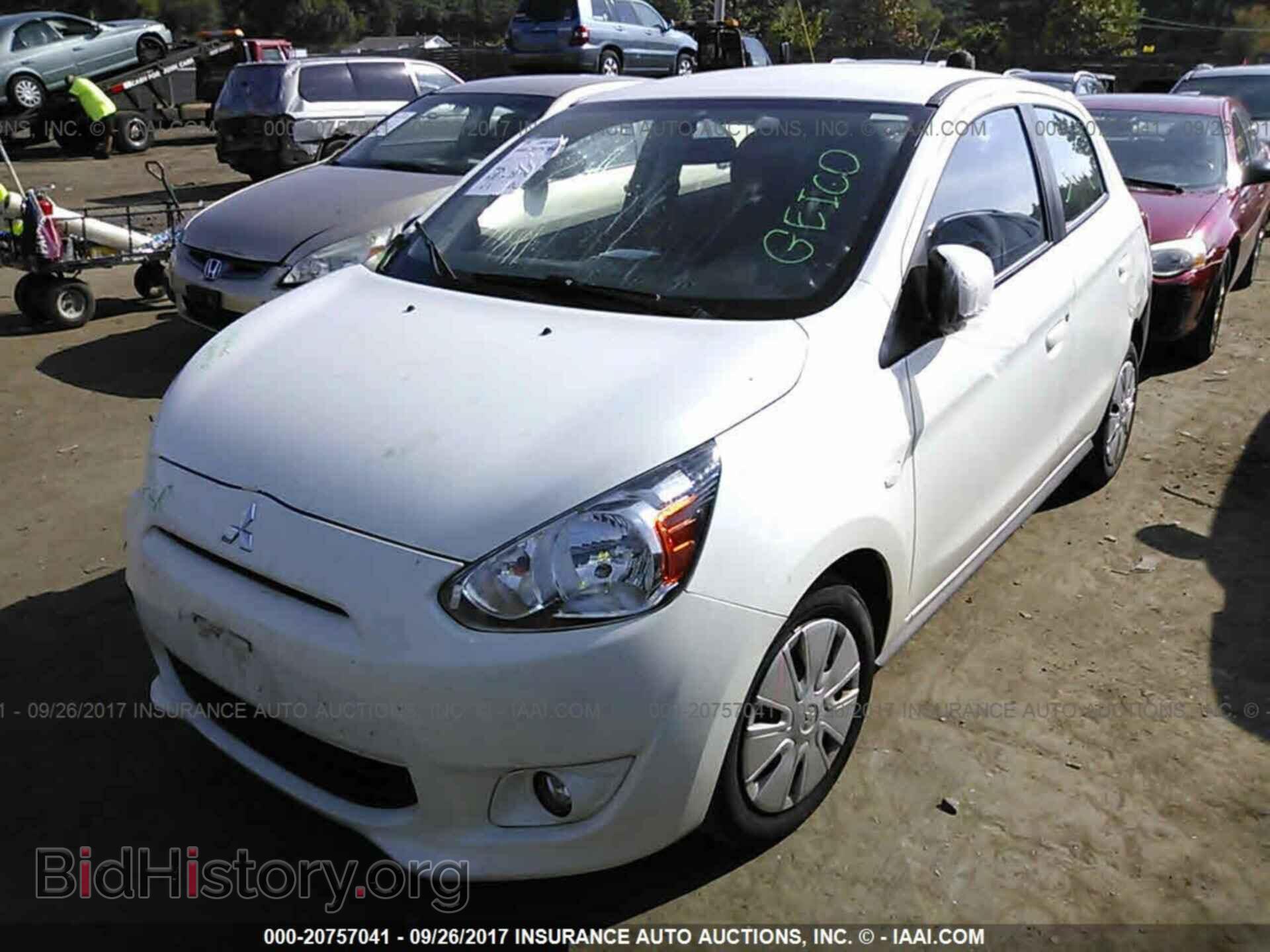 2015 Mitsubishi Mirage - VIN: ML32A3HJ6FH033991 - Фото 2