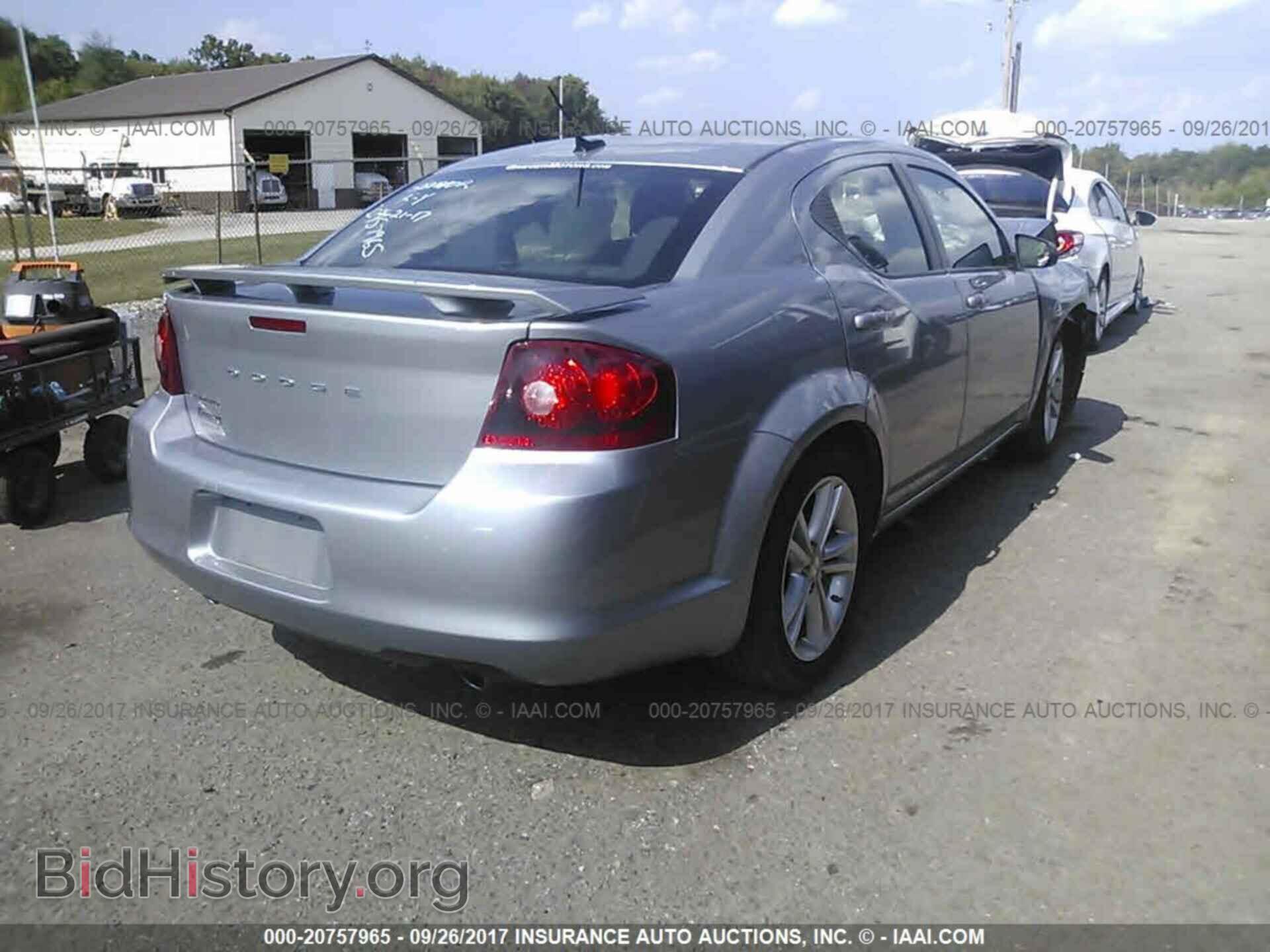 2013 Dodge Avenger - VIN: 1C3CDZAG0DN634195 - Фото 4