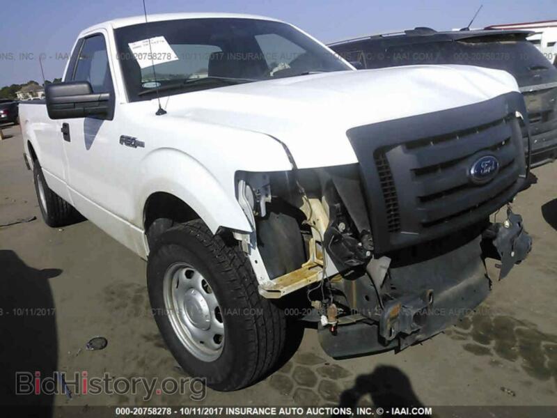 2012 Ford F150 (VIN 1FTMF1CM7CKE08976) — фото 1 из 10, IAAI, повреждение: передняя часть