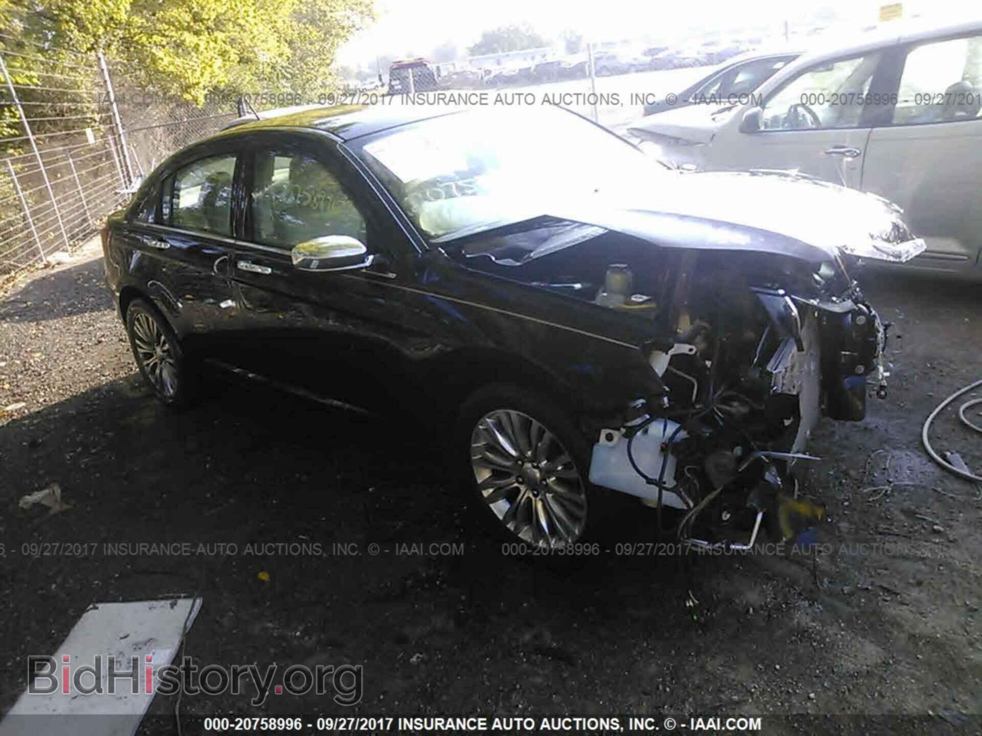 Фотография 1C3CCBCB2CN306433 - Chrysler 200 2012