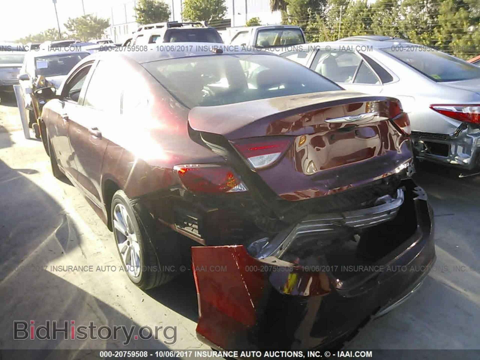 2015 Chrysler 200 - VIN: 1C3CCCAB5FN619344 - Photo 3