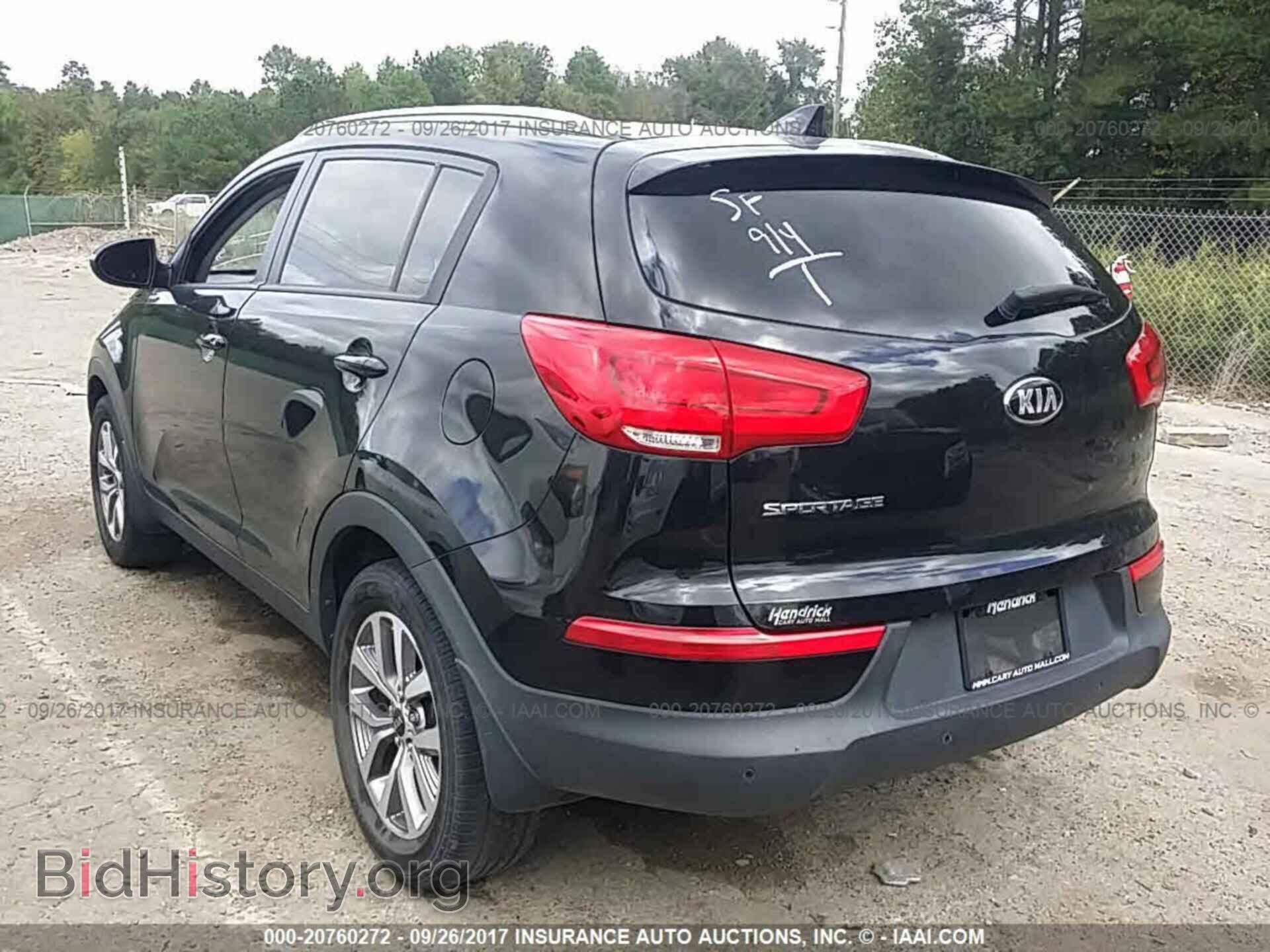 2014 Kia Sportage - VIN: KNDPB3AC4E7641265 - Фото 3