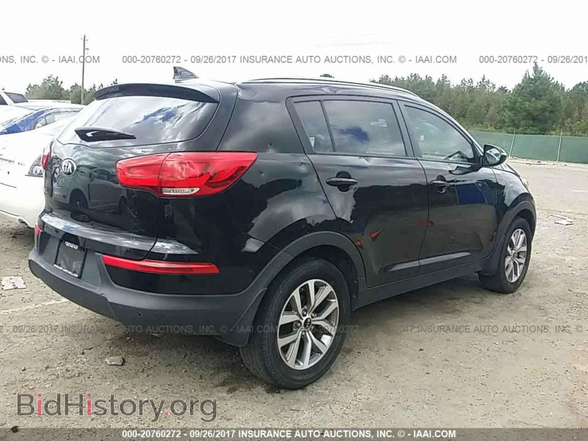2014 Kia Sportage - VIN: KNDPB3AC4E7641265 - Фото 4