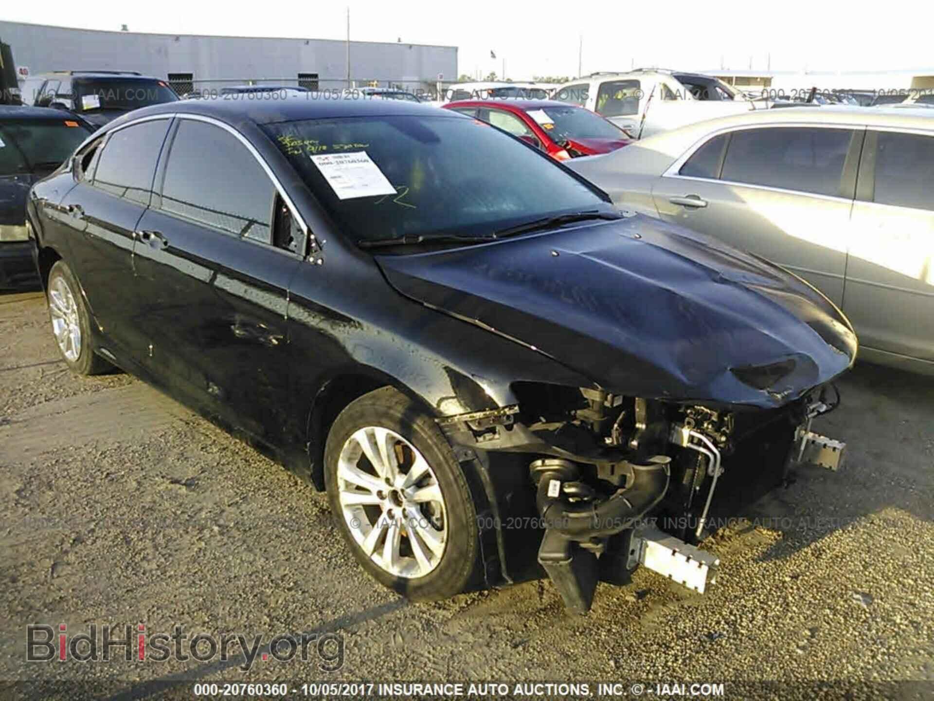 Фотография 1C3CCCAB0FN600720 - Chrysler 200 2015