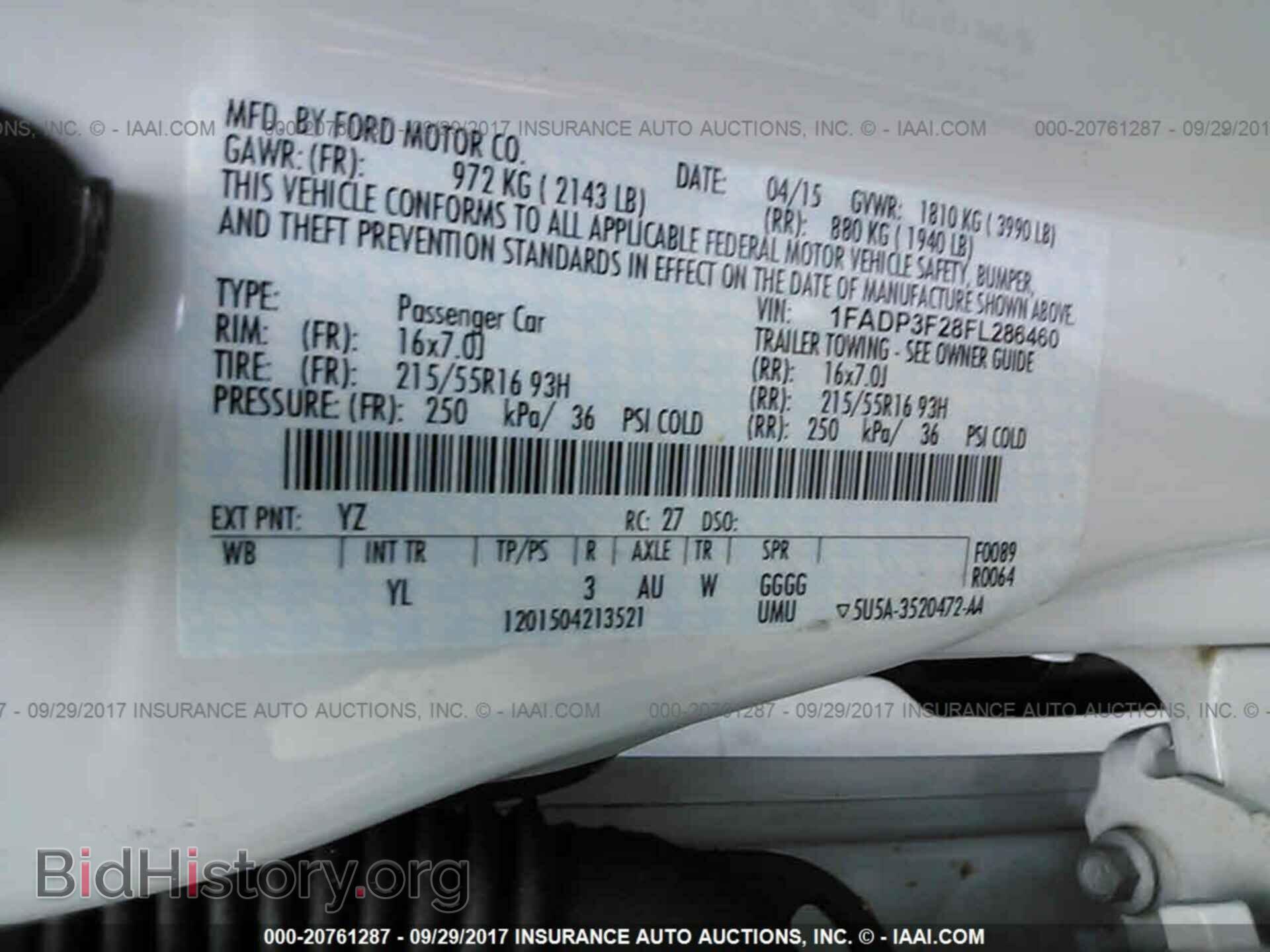 2015 Ford Focus - VIN: 1FADP3F28FL286460 - Photo 9