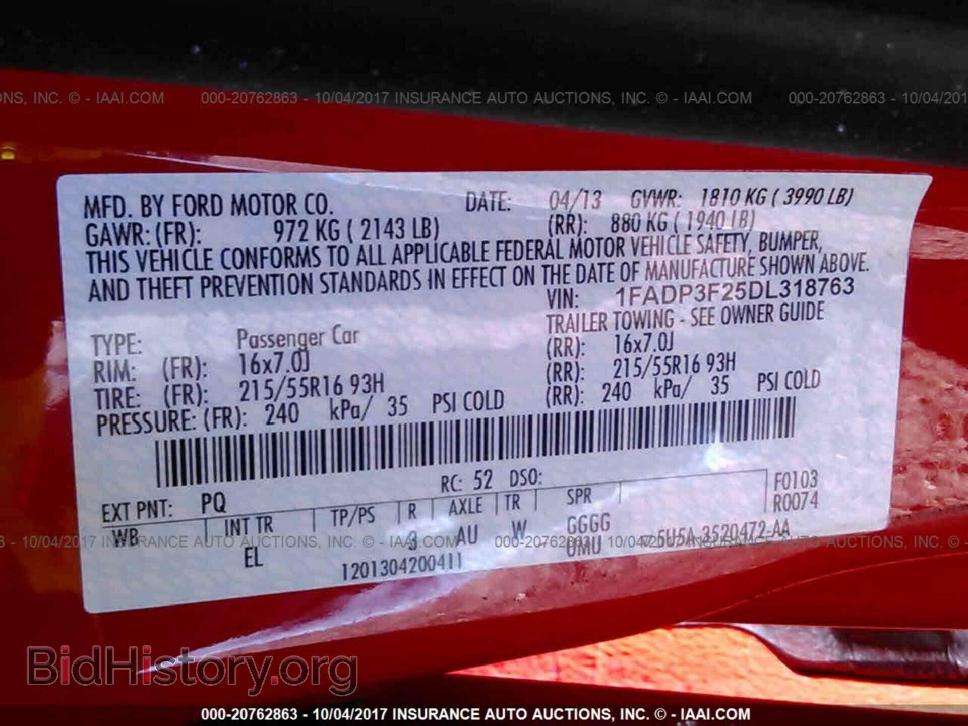 2013 Ford Focus - VIN: 1FADP3F25DL318763 - Photo 9