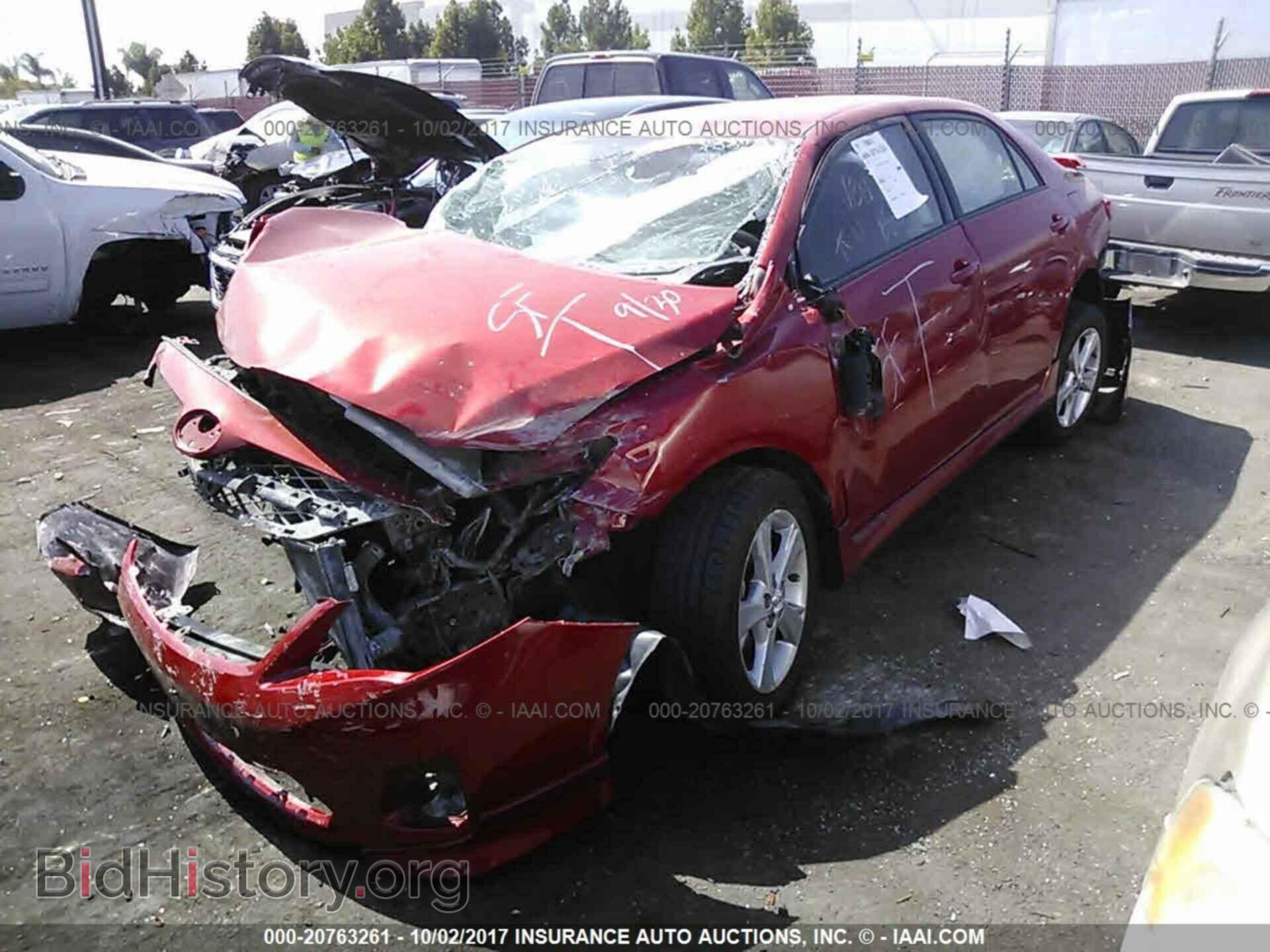 2012 Toyota Corolla - VIN: 5YFBU4EE0CP056264 - Фото 2