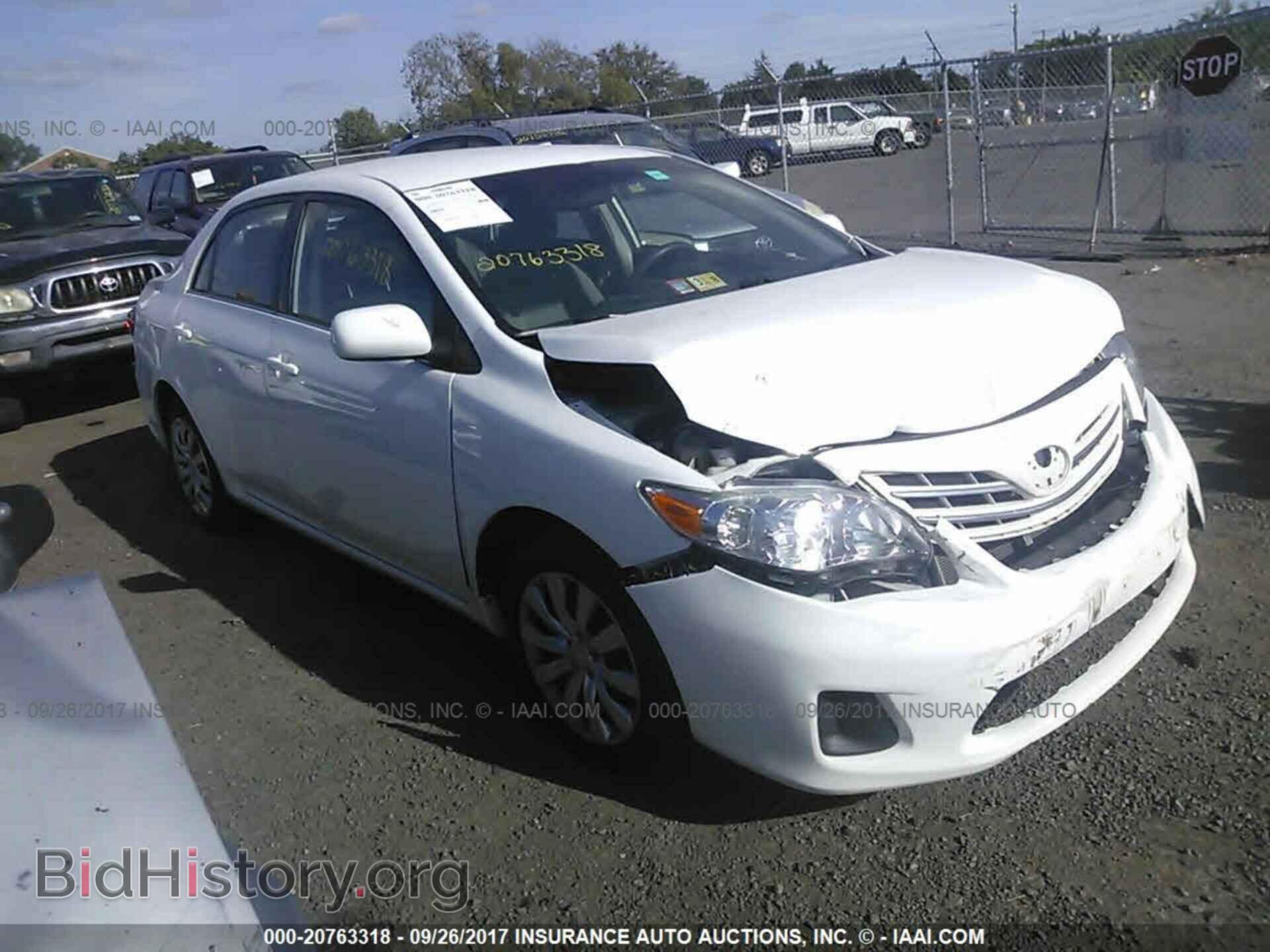 Photo 2T1BU4EE2DC060110 - Toyota Corolla 2013