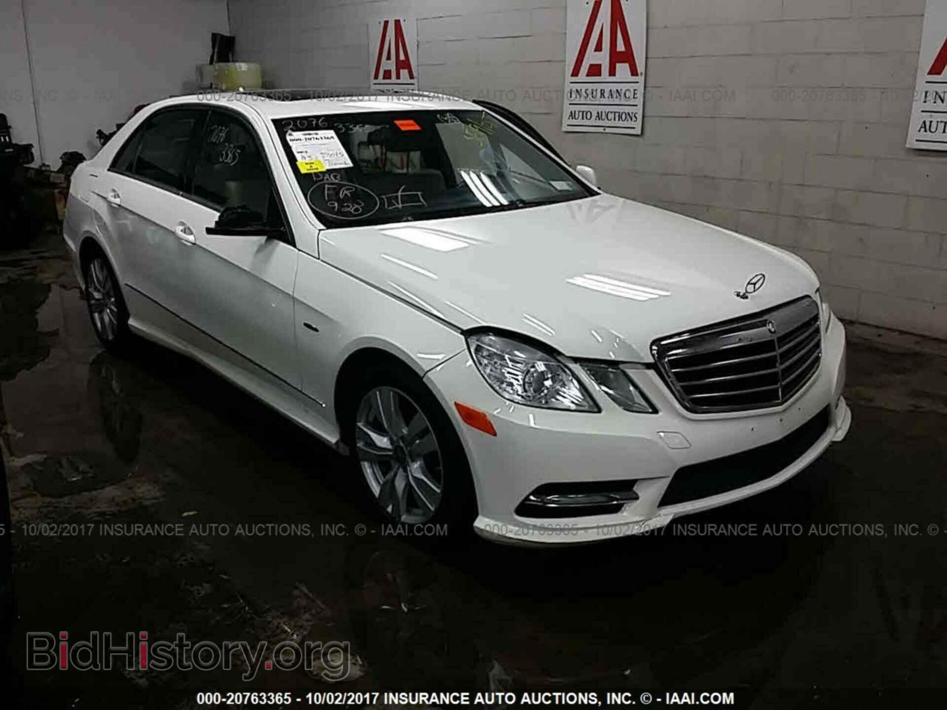 Photo WDDHF2EB6CA531232 - Mercedes-benz E 2012