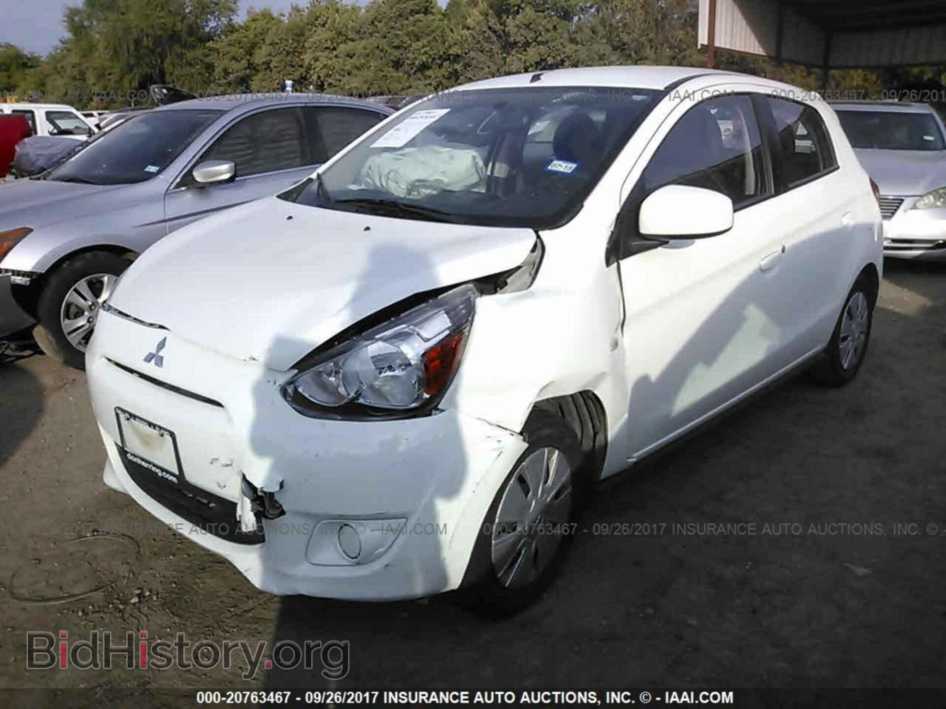 2014 Mitsubishi Mirage - VIN: ML32A3HJ0EH025898 - Фото 2