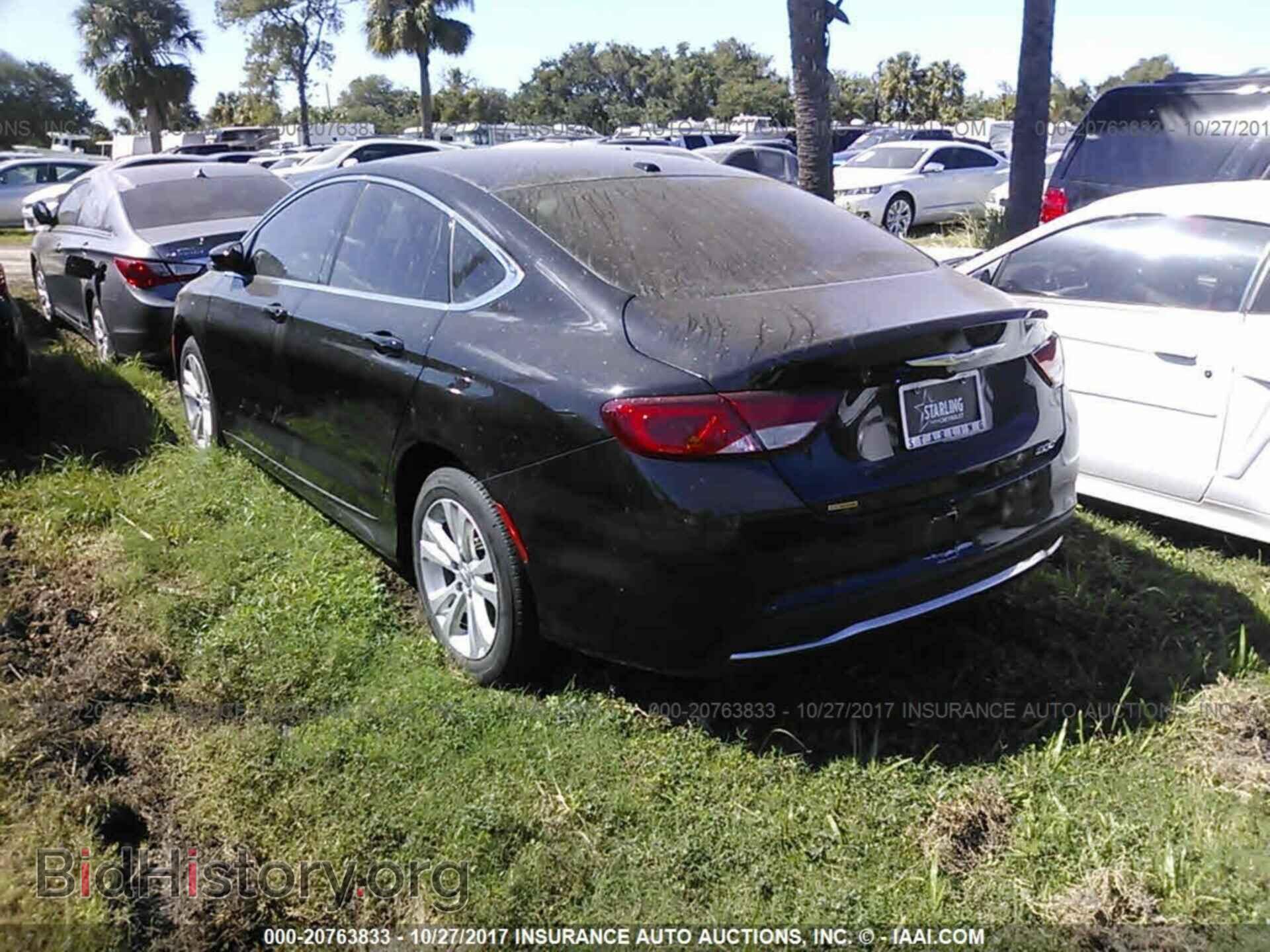 2015 Chrysler 200 - VIN: 1C3CCCAB3FN680174 - Photo 3