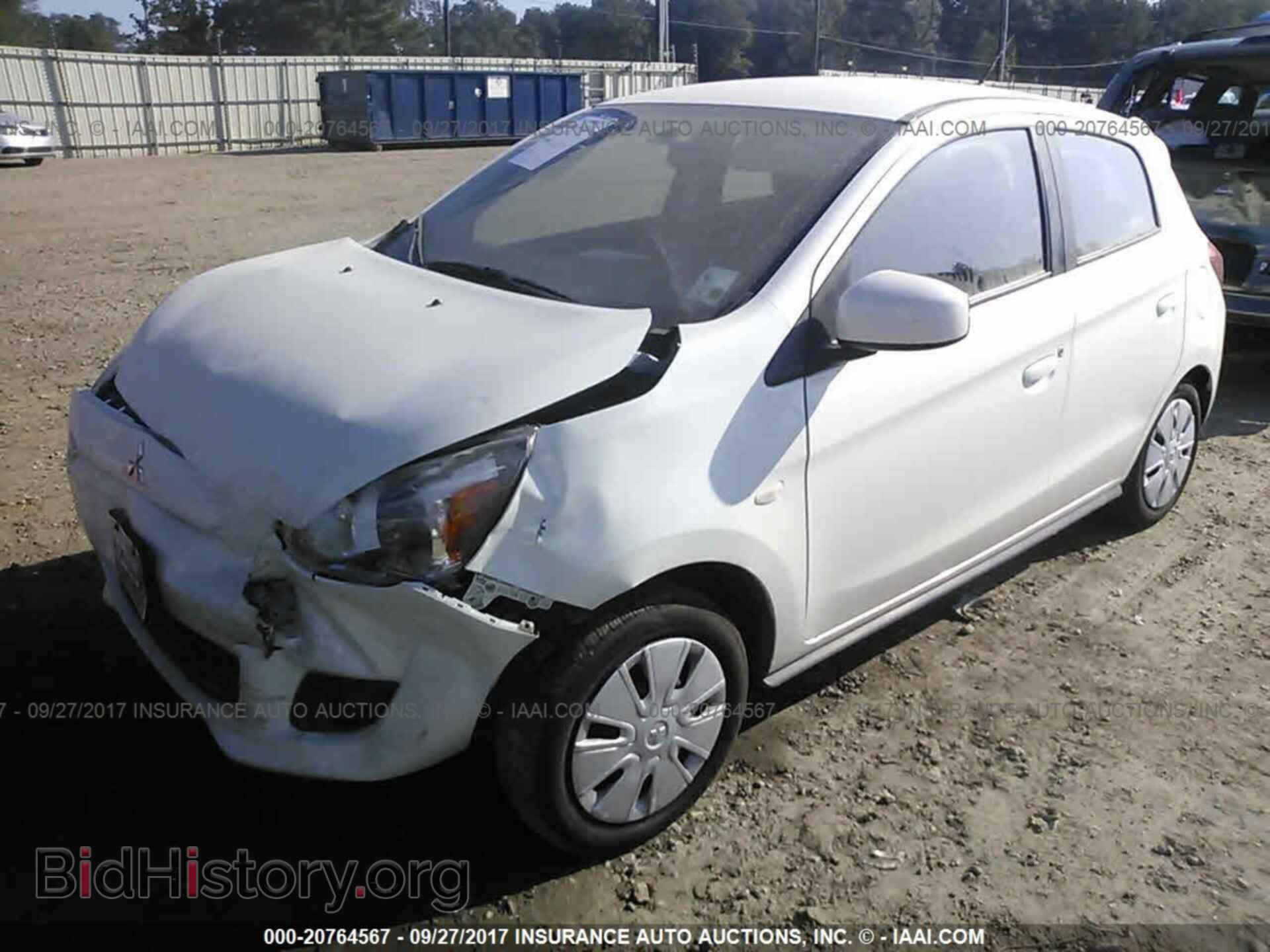 2015 Mitsubishi Mirage - VIN: ML32A3HJ5FH049857 - Фото 2