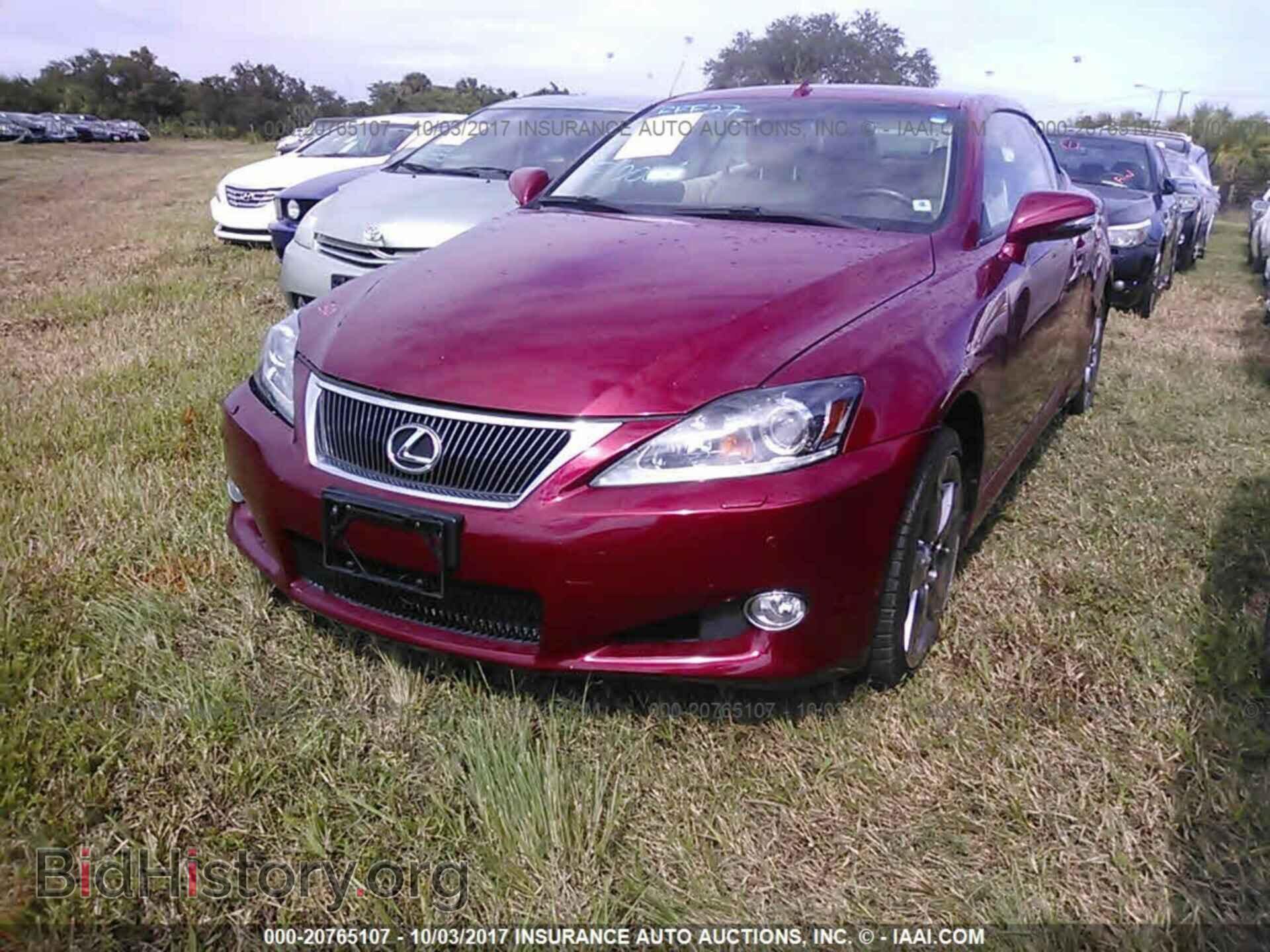 2011 Lexus Is - VIN: JTHFE2C26B2506653 - Фото 2