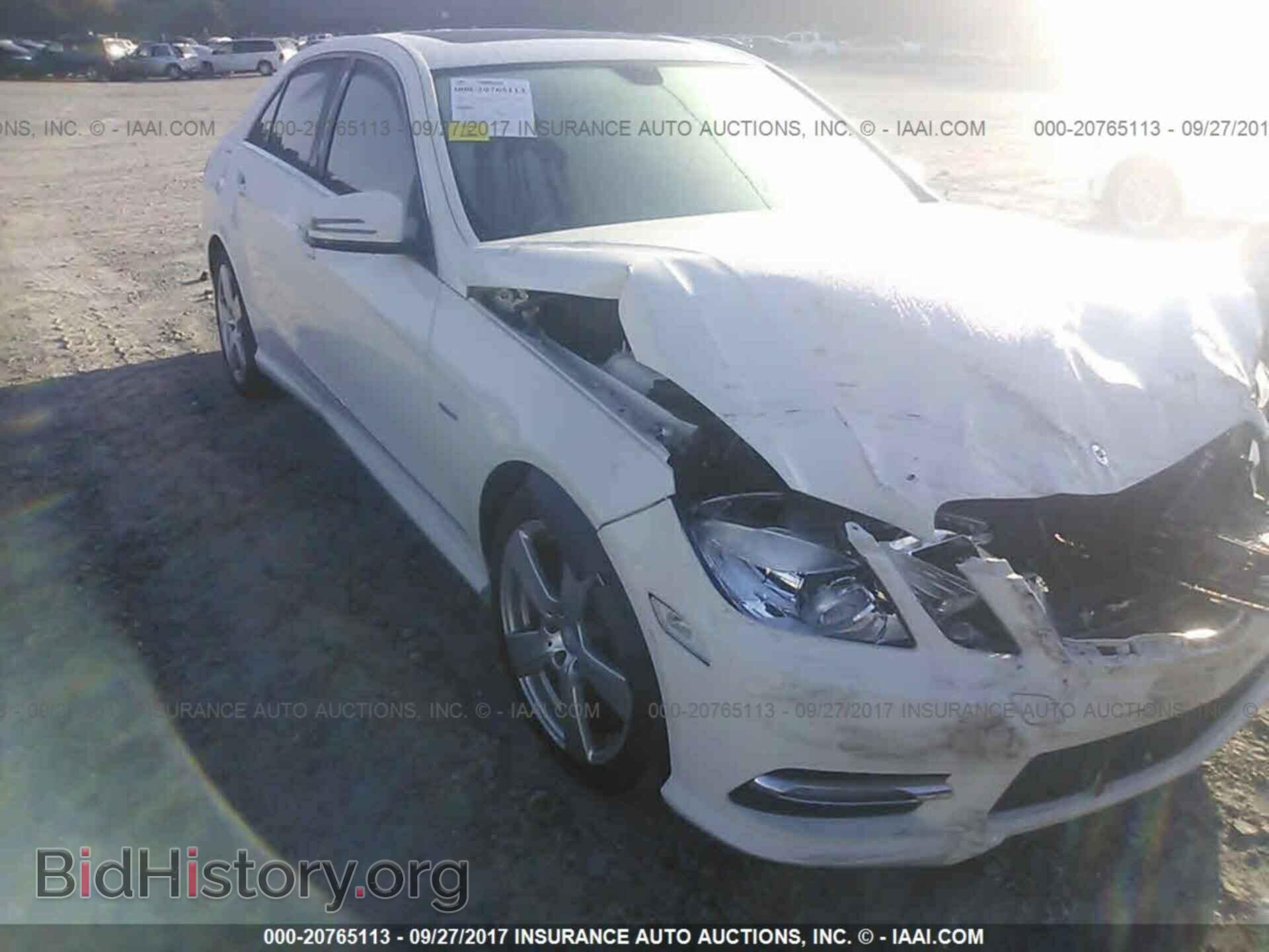 Photo WDDHF5KB4CA631559 - Mercedes-benz E 2012