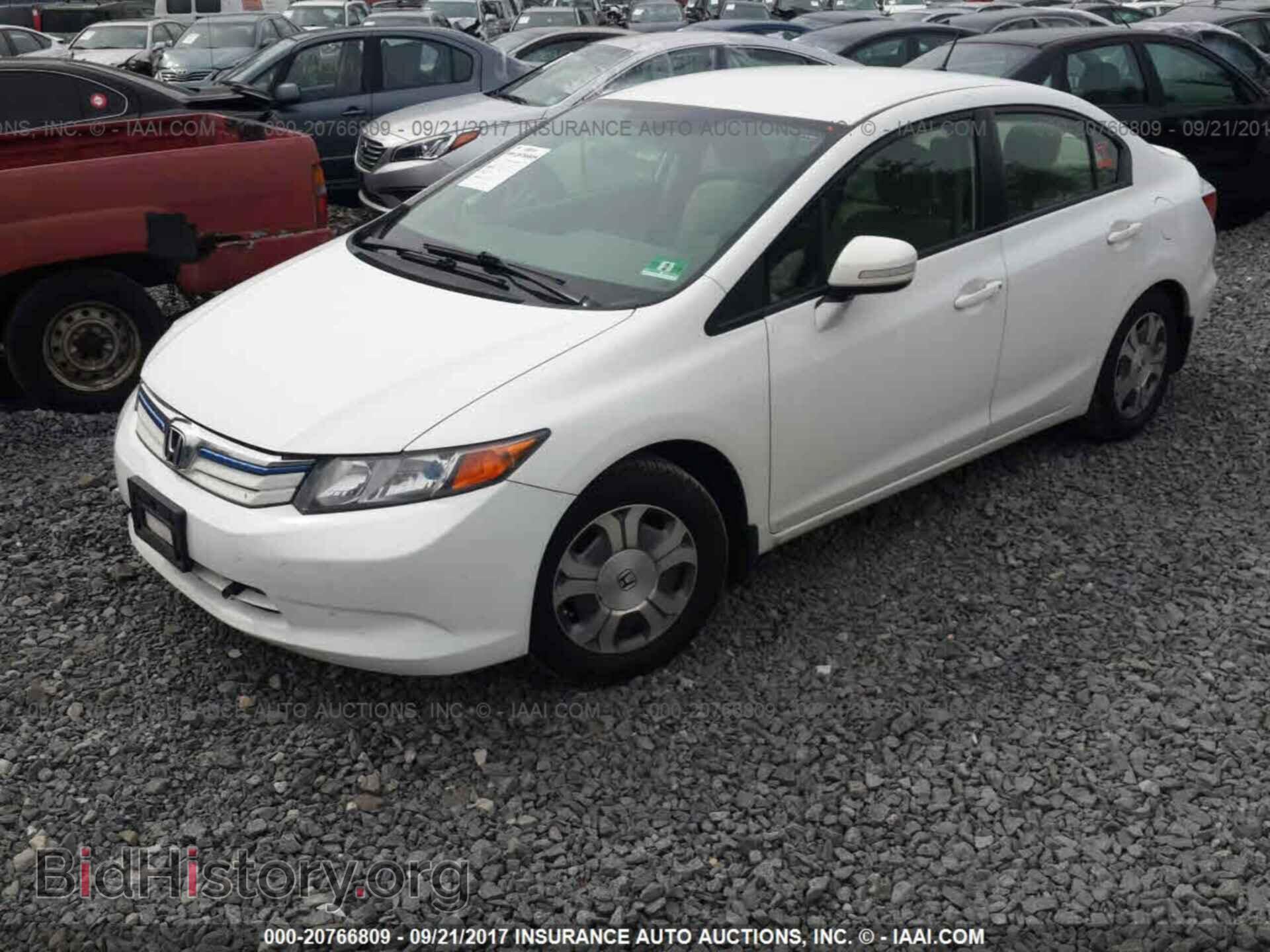 2012 Honda Civic - VIN: JHMFB4F28CS004454 - Фото 2