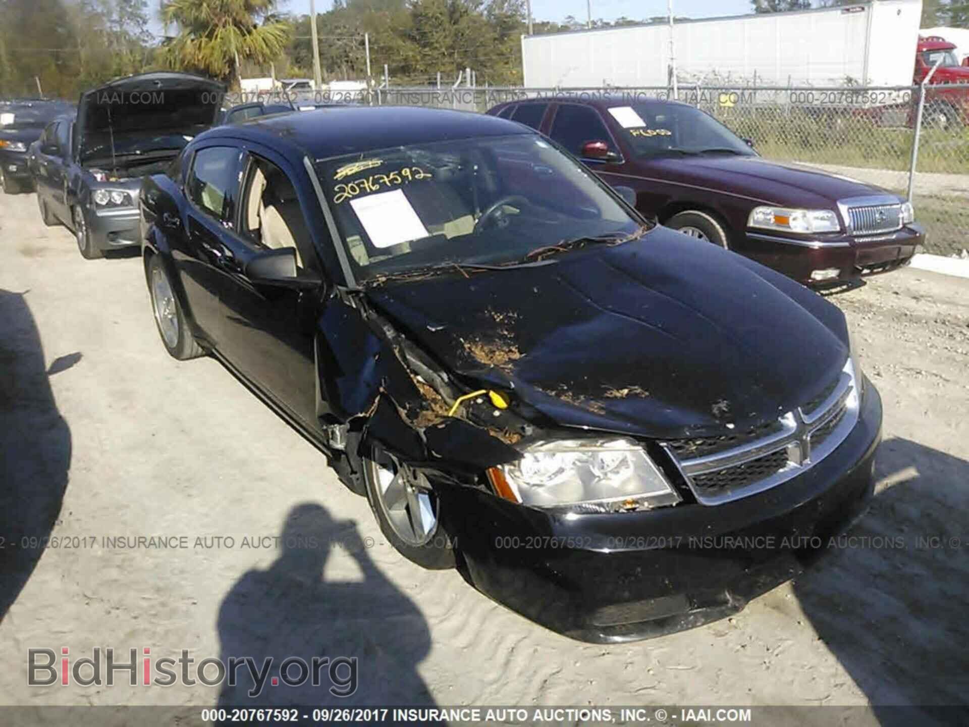 Photo 1C3CDZAB3DN627262 - Dodge Avenger 2013