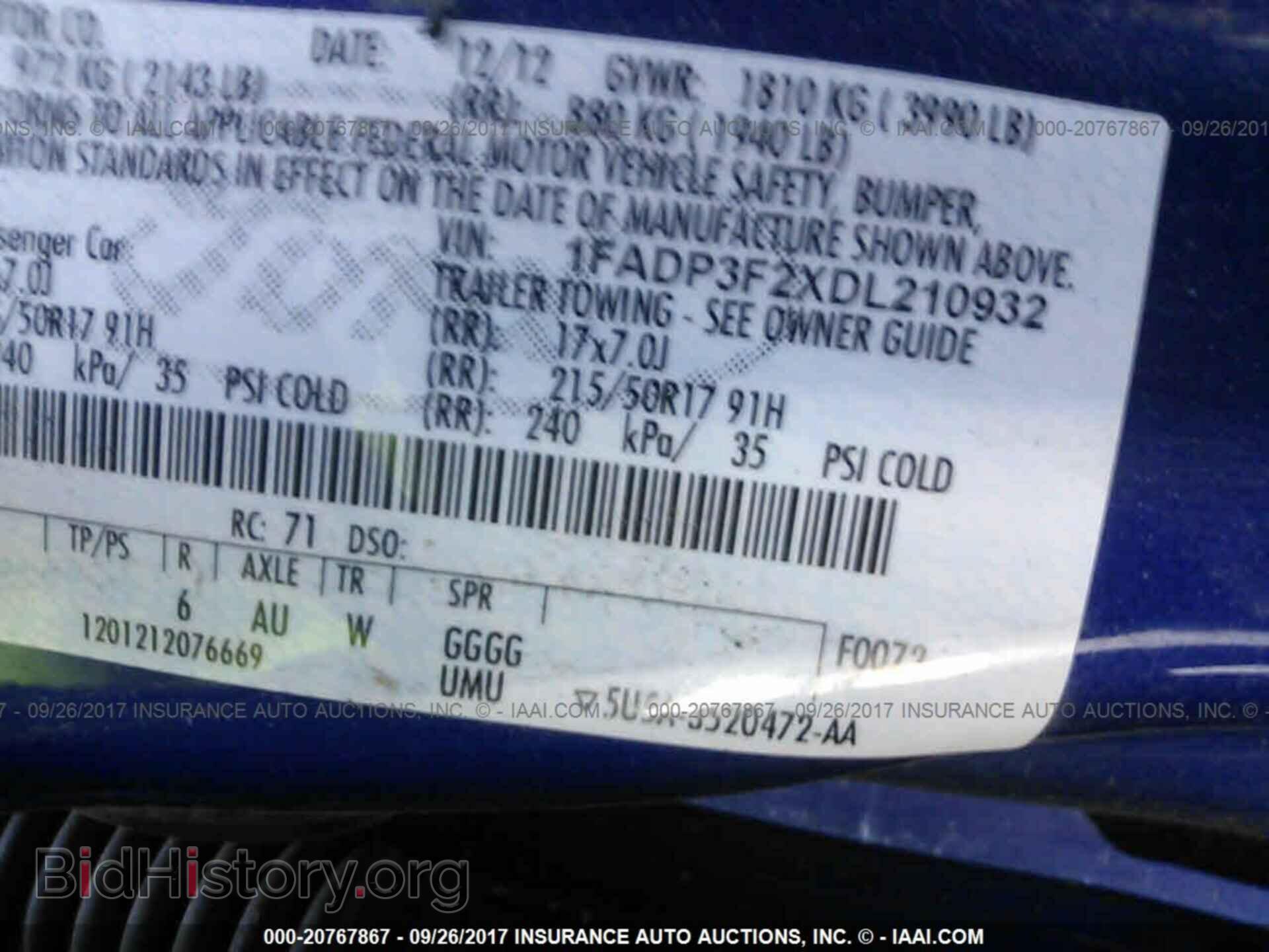 2013 Ford Focus - VIN: 1FADP3F2XDL210932 - Photo 9