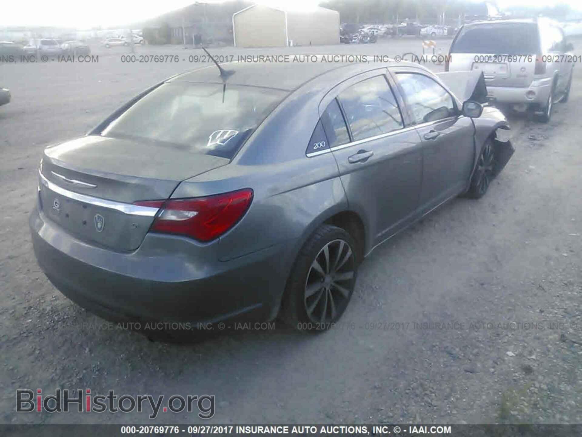 2013 Chrysler 200 - VIN: 1C3CCBBB9DN701230 - Фото 4