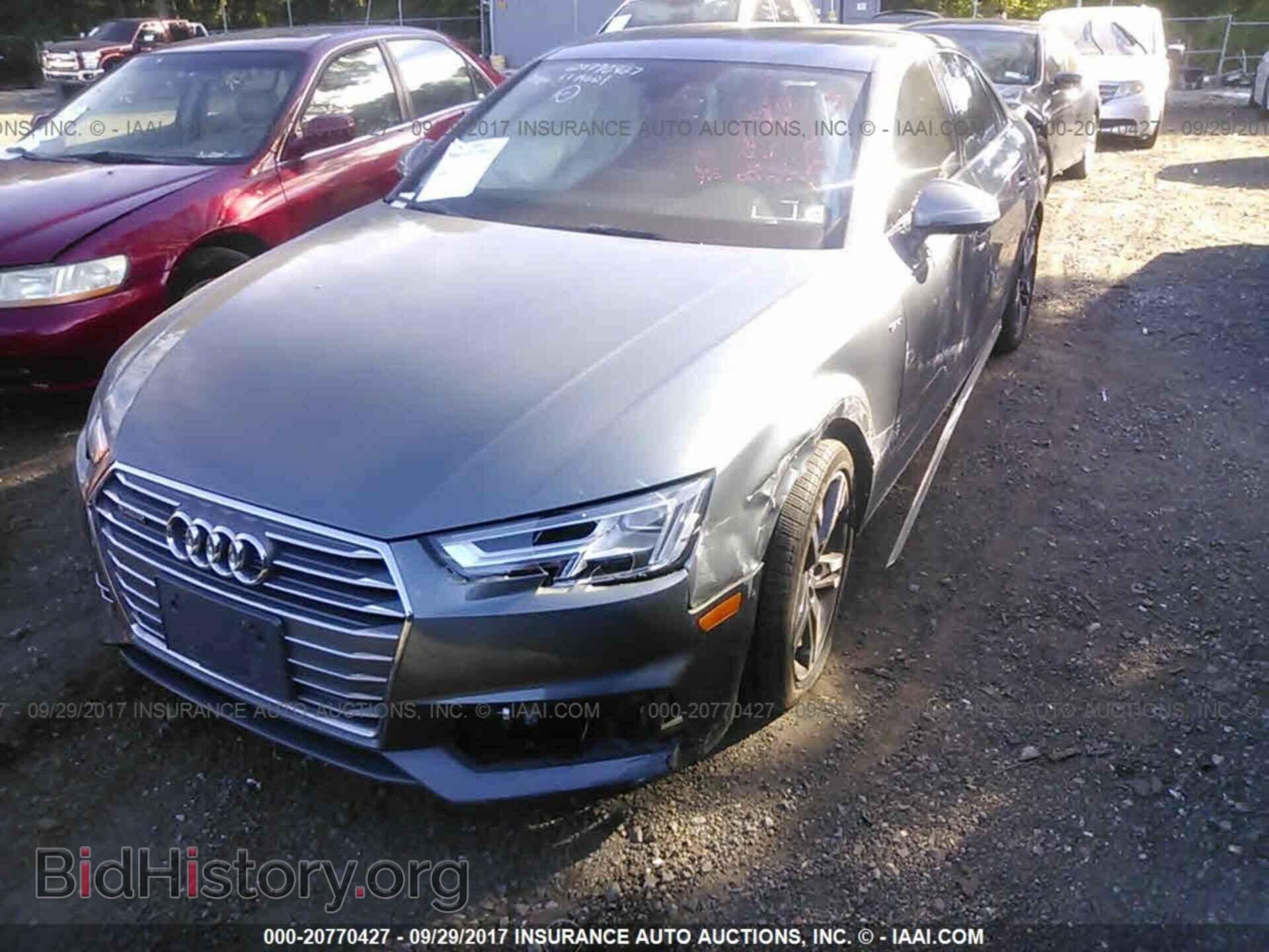 2017 Audi A4 - VIN: WAUENAF44HN009108 - Фото 2