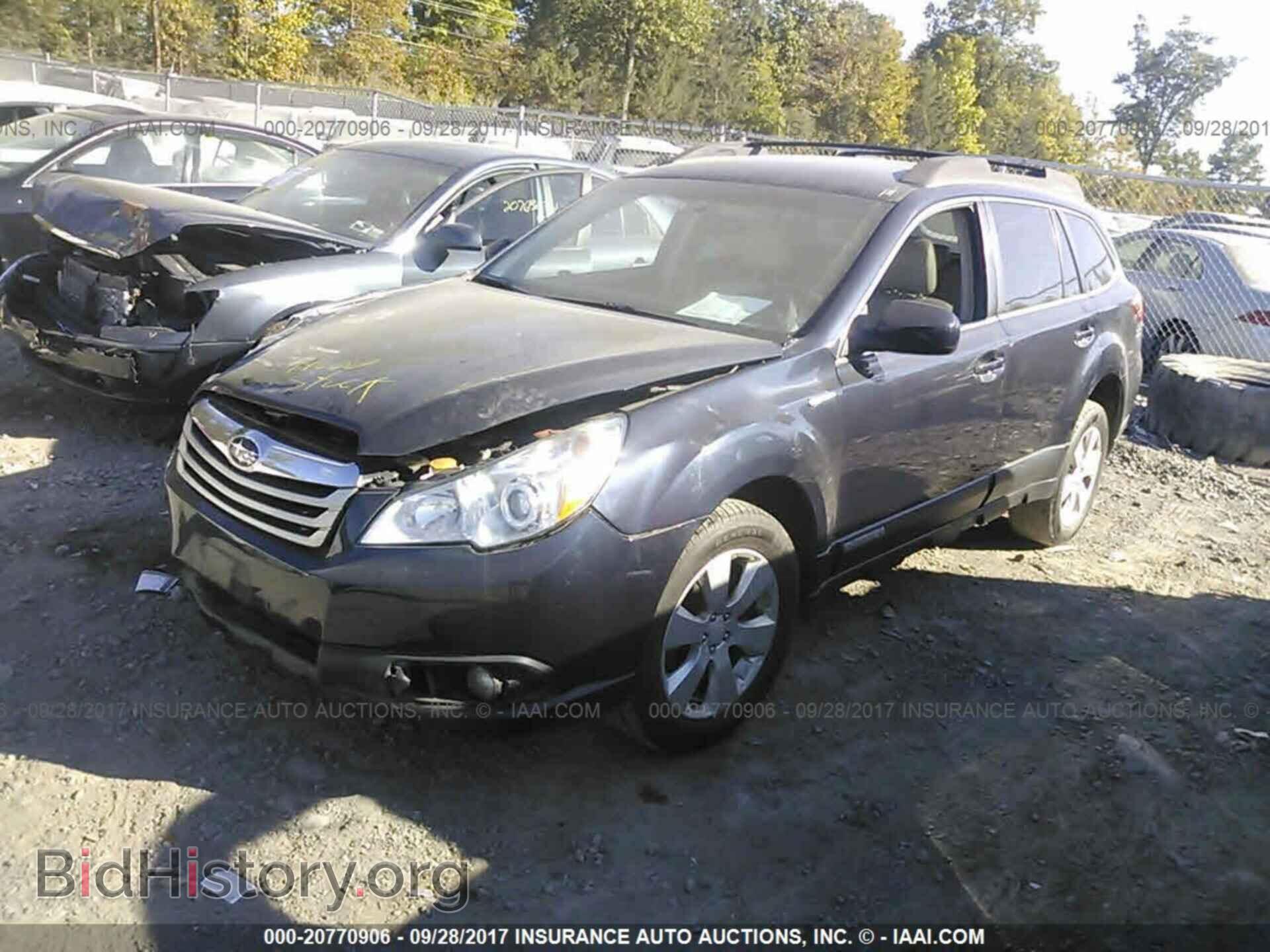 2012 Subaru Outback - VIN: 4S4BRBCC6C3267870 - Фото 2