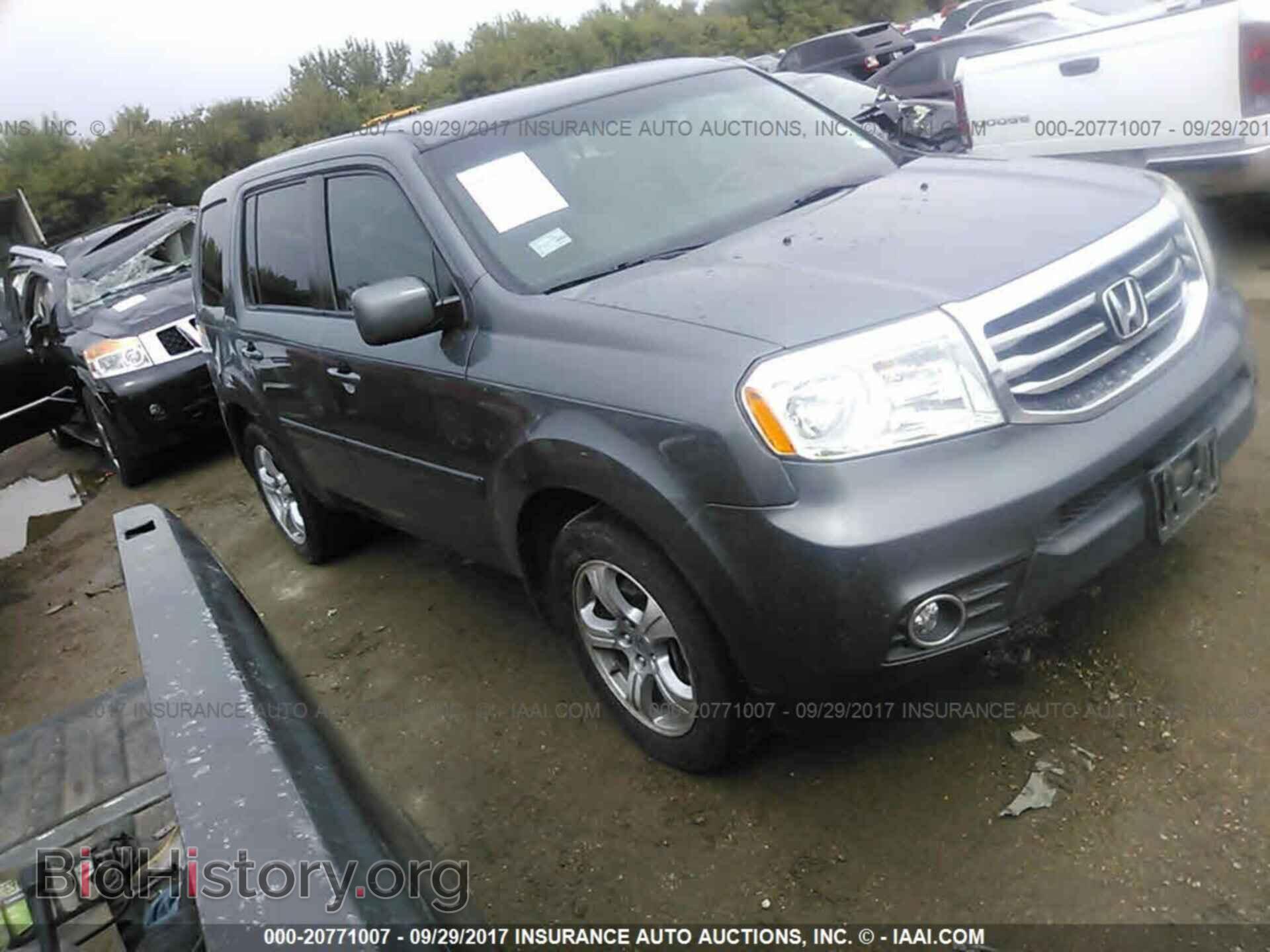 Фотография 5FNYF3H43CB012224 - Honda Pilot 2012