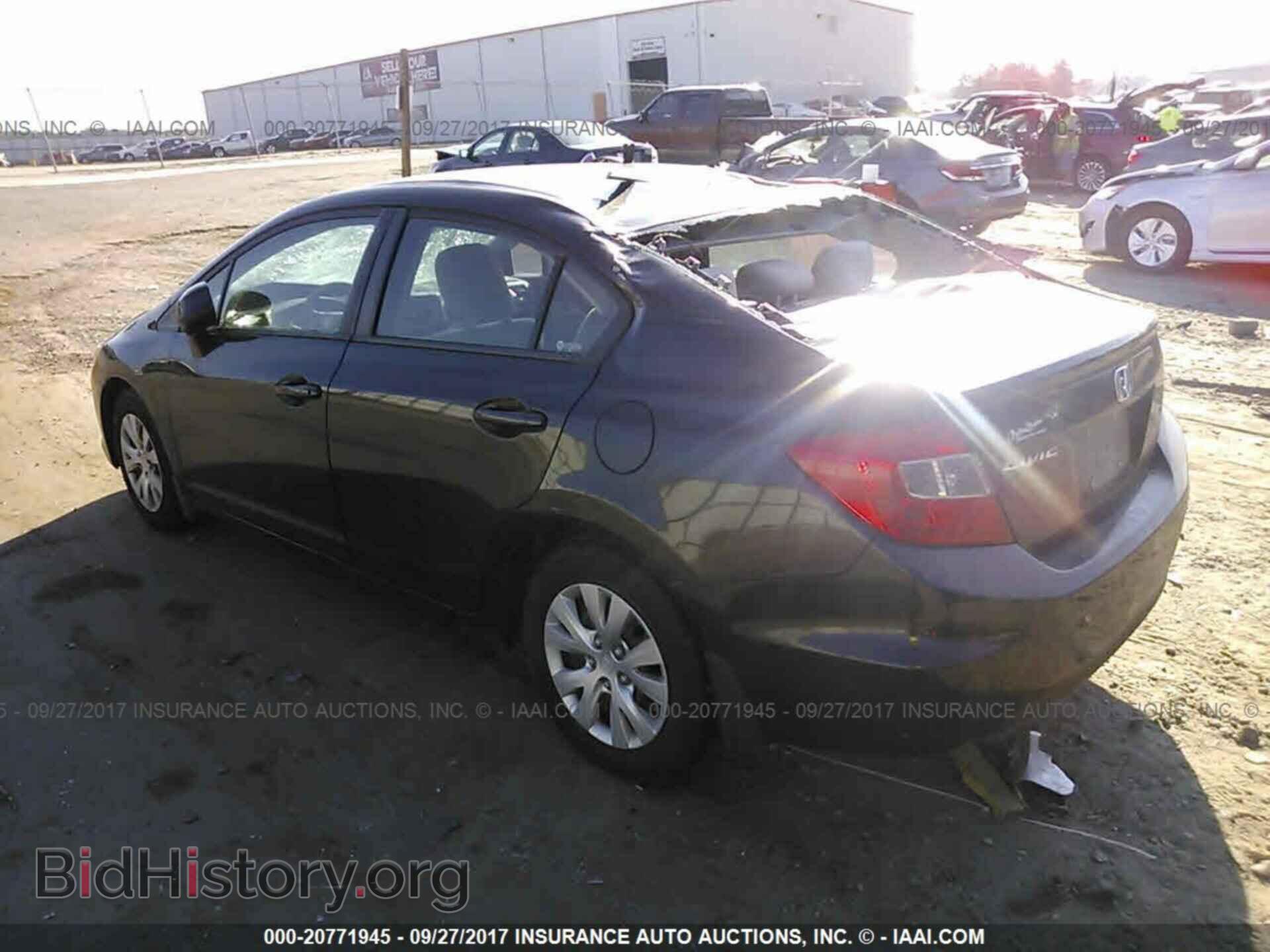 2012 Honda Civic - VIN: 19XFB2F58CE073910 - Фото 3