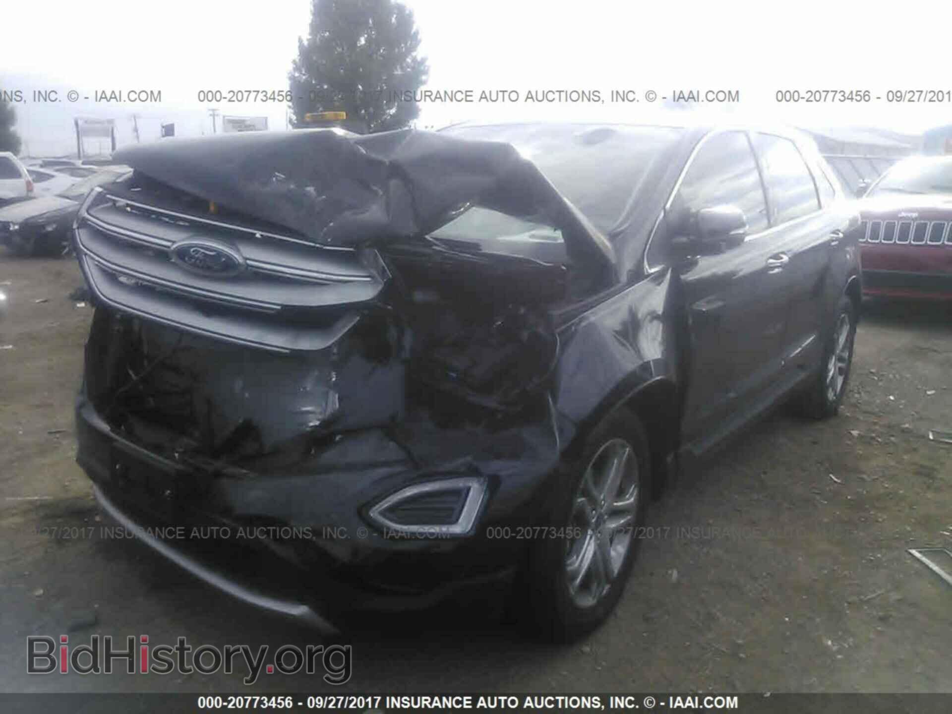 2017 Ford Edge - VIN: 2FMPK3K93HBB15106 - Фото 2