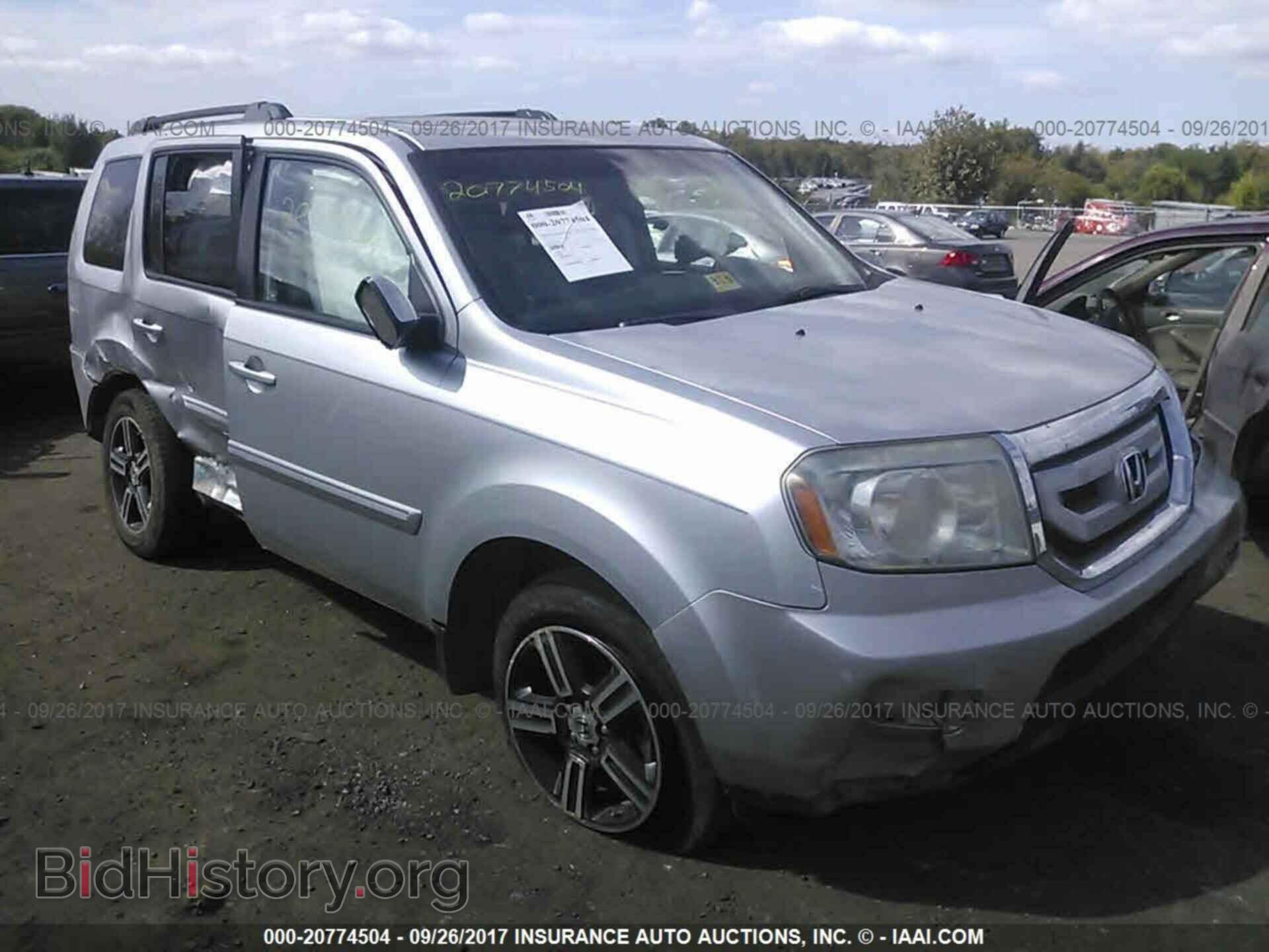 Фотография 5FNYF4H51BB021131 - Honda Pilot 2011