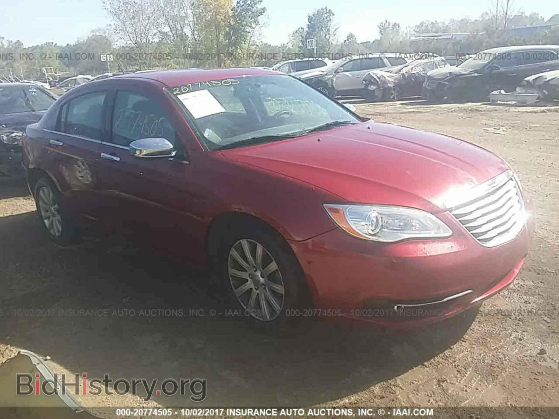 Фотография 1C3CCBCG8DN747237 - Chrysler 200 2013