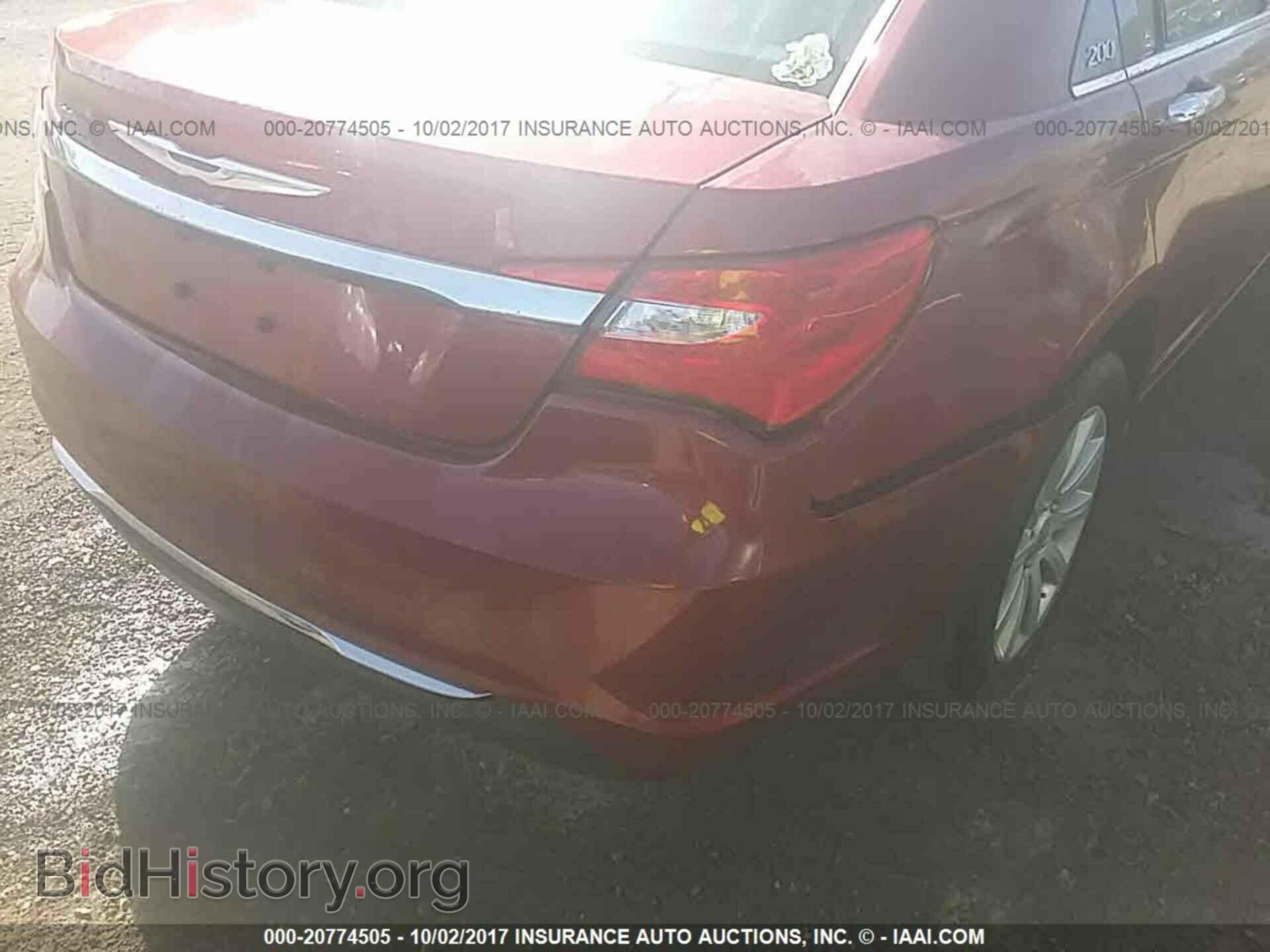 2013 Chrysler 200 - VIN: 1C3CCBCG8DN747237 - Photo 6