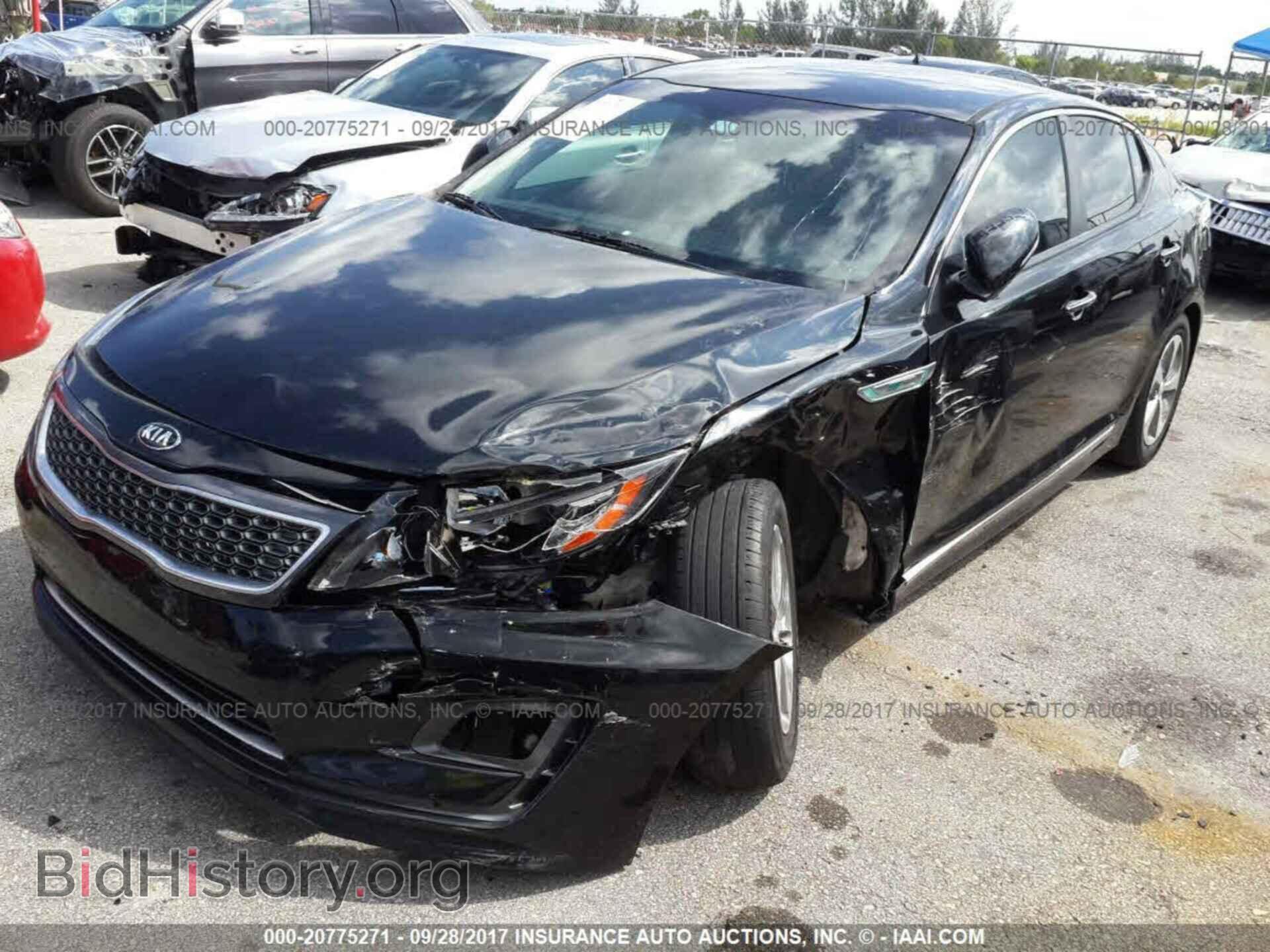 2014 Kia Optima - VIN: KNAGM4AD4E5065453 - Фото 2