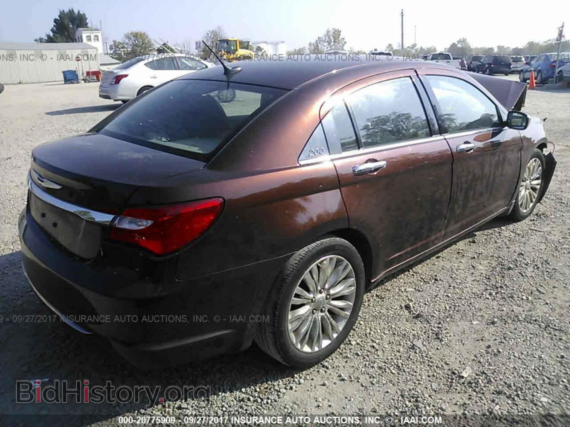 2012 Chrysler 200 - VIN: 1C3CCBCB4CN178812 - Фото 4