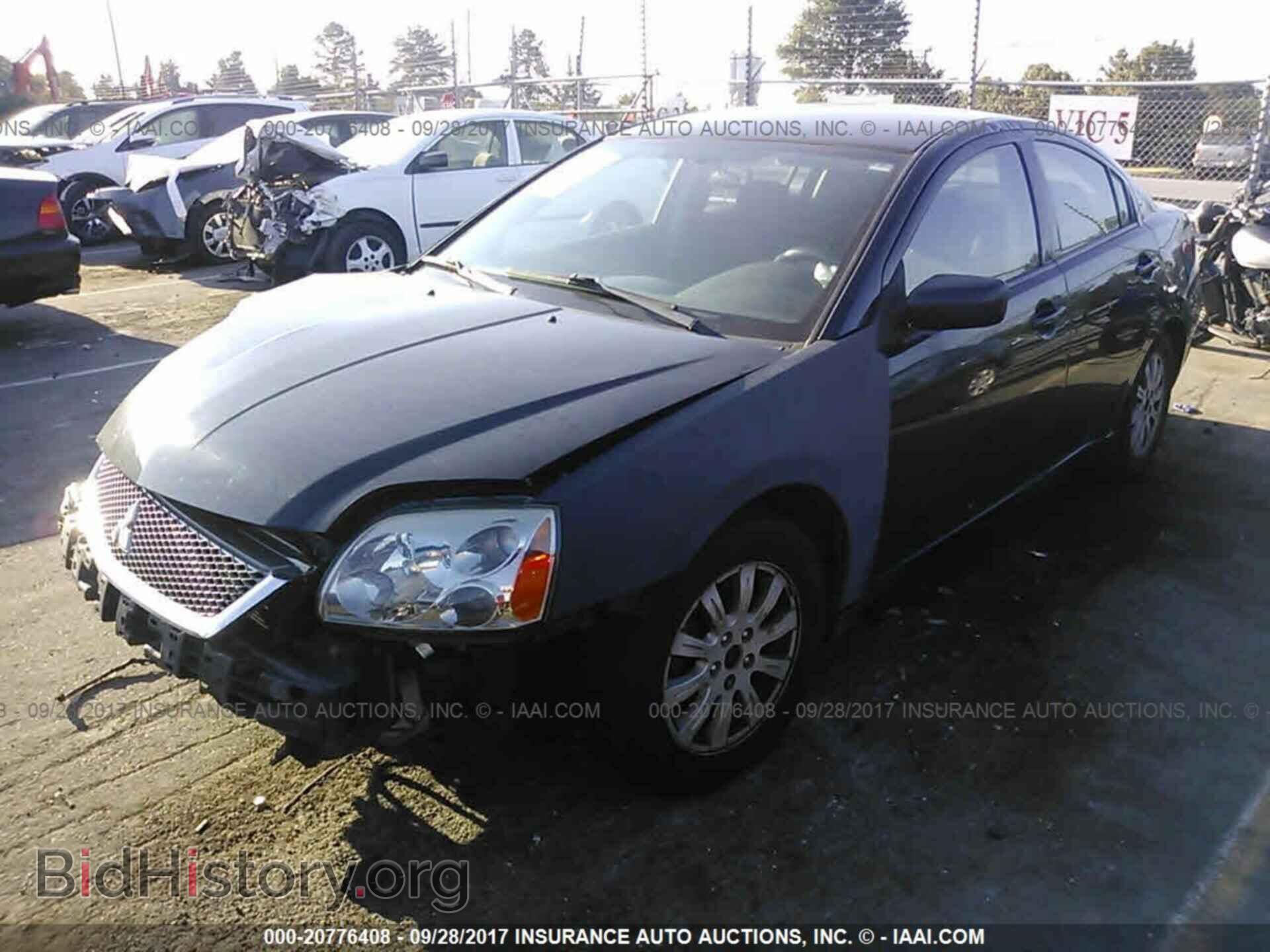 2012 Mitsubishi Galant - VIN: 4A32B2FF9CE024909 - Фото 2